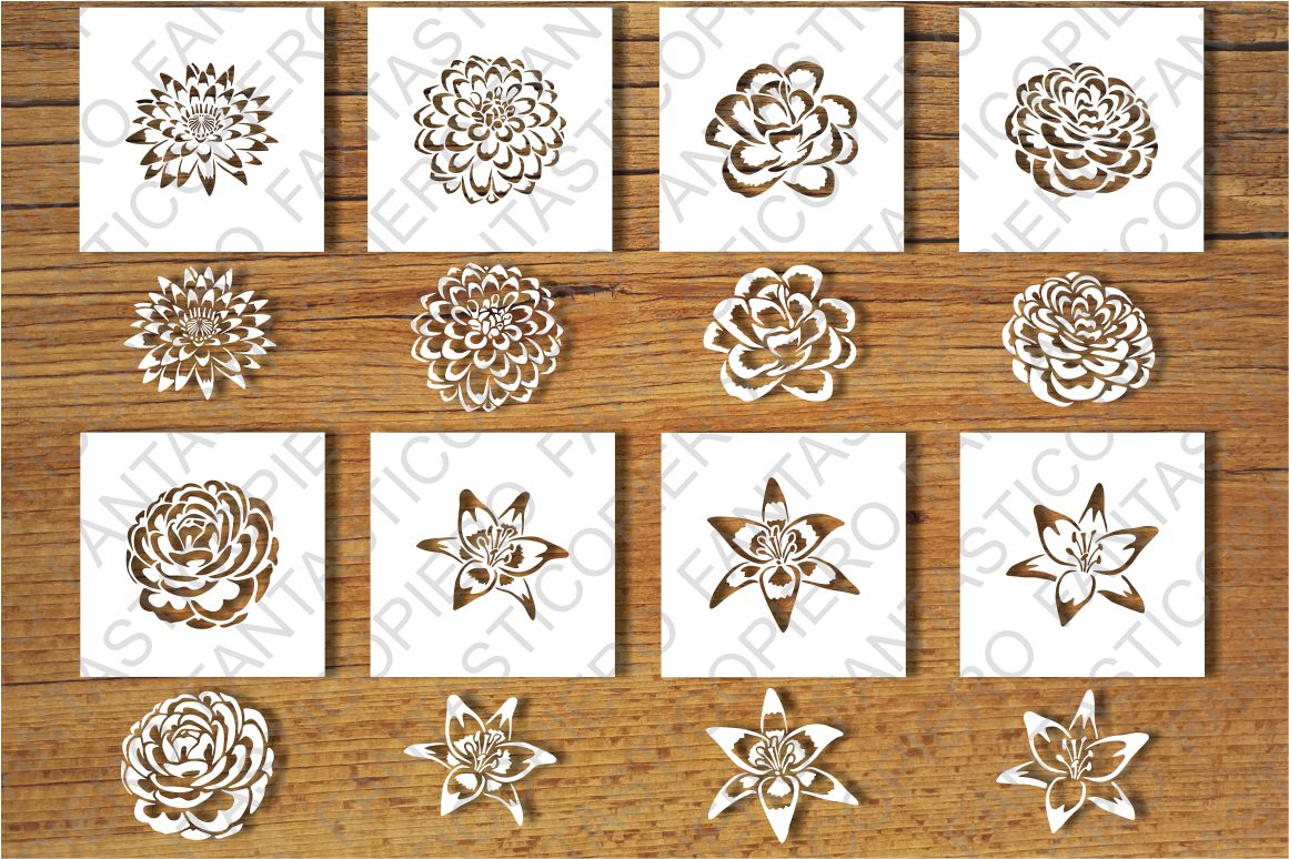 Free Free 209 Flower Stencil Svg Free SVG PNG EPS DXF File