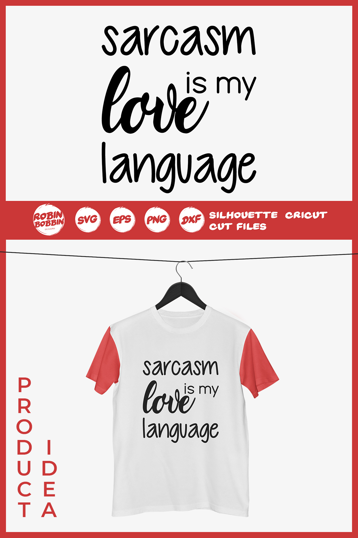 Download Sarcasm Is My Love Language SVG - Funny SVG (300013) | Cut ...