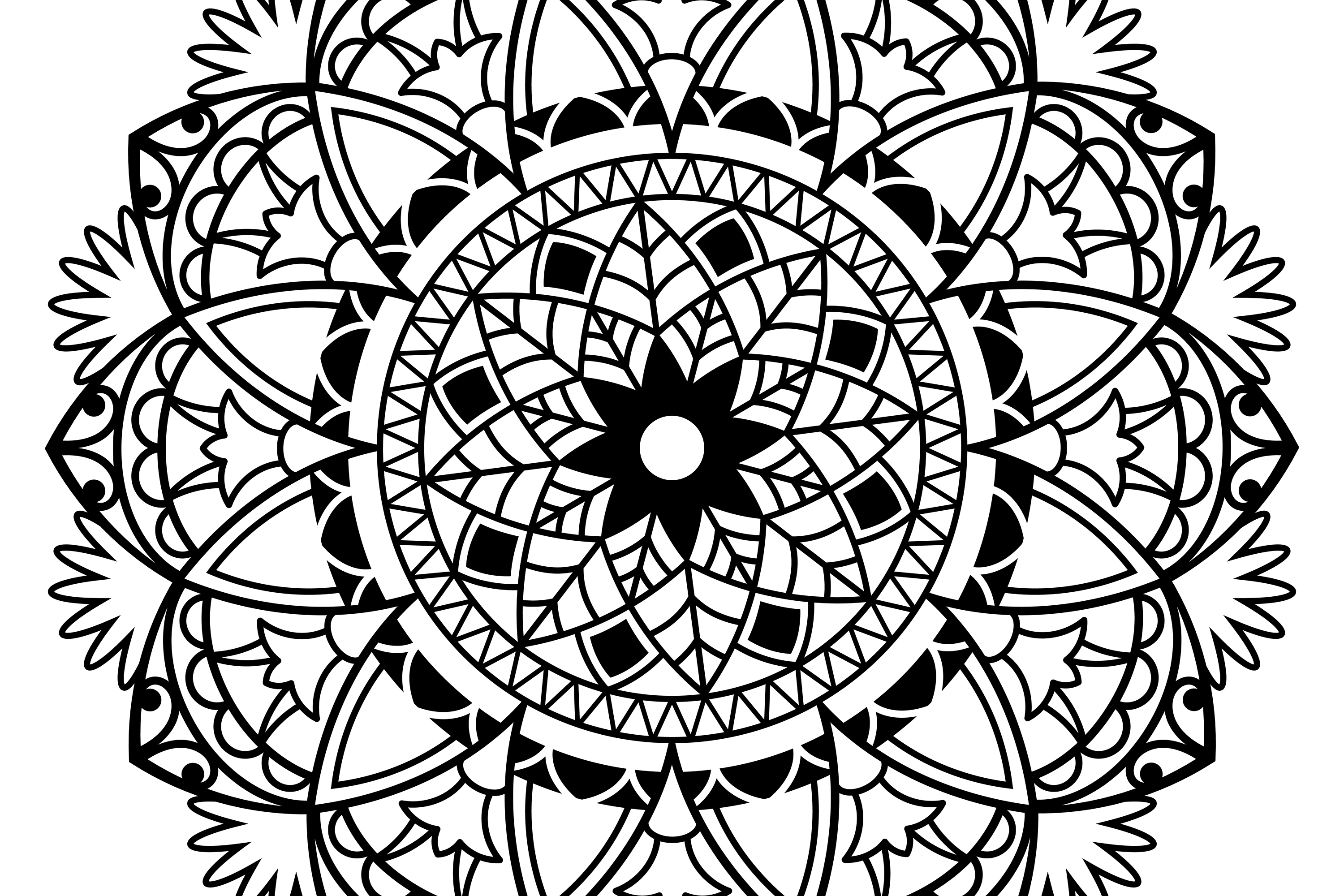 Download 38 Mandala Art Svg File