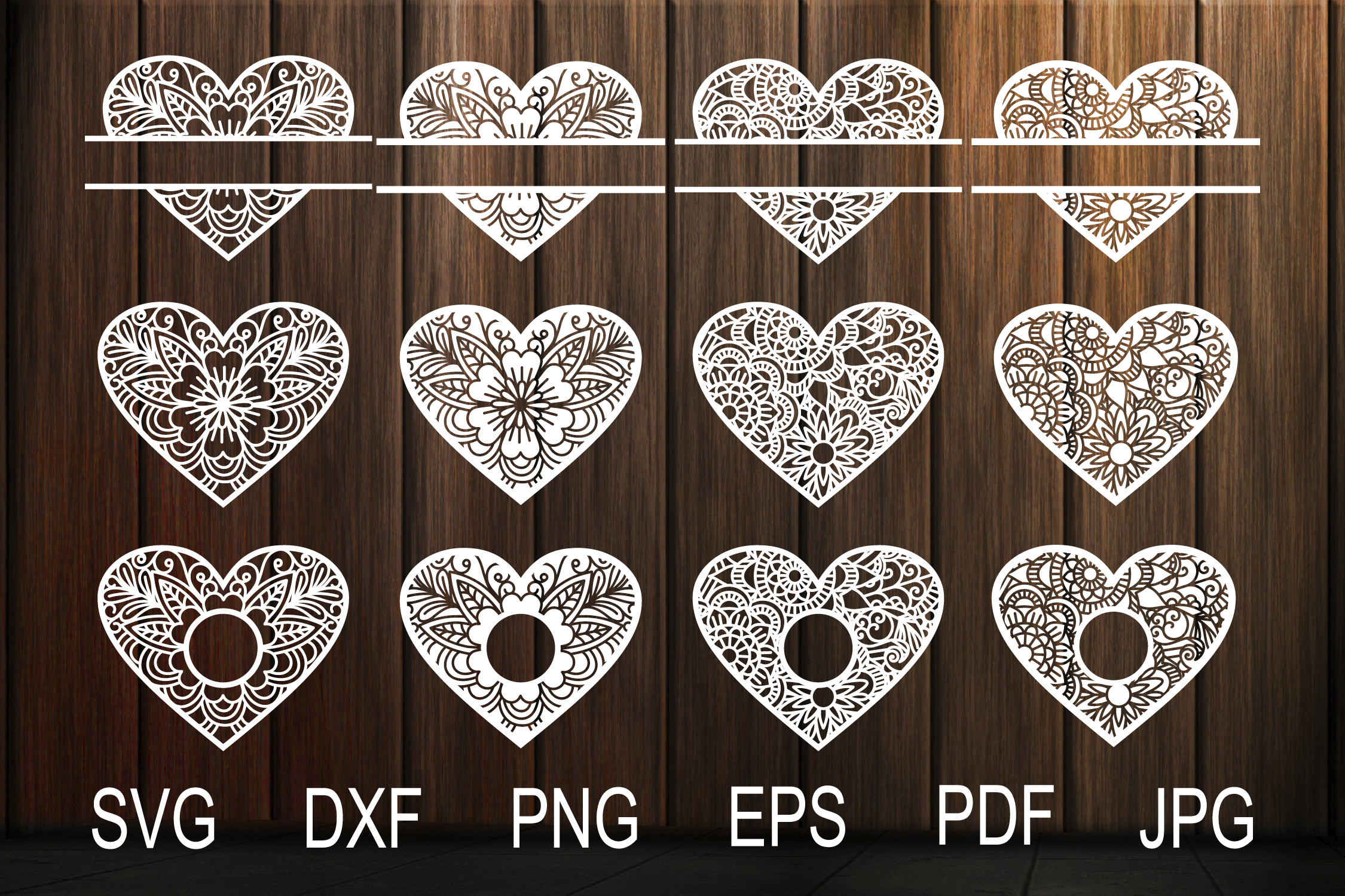 Free Free Heart Mandala Svg 103 SVG PNG EPS DXF File