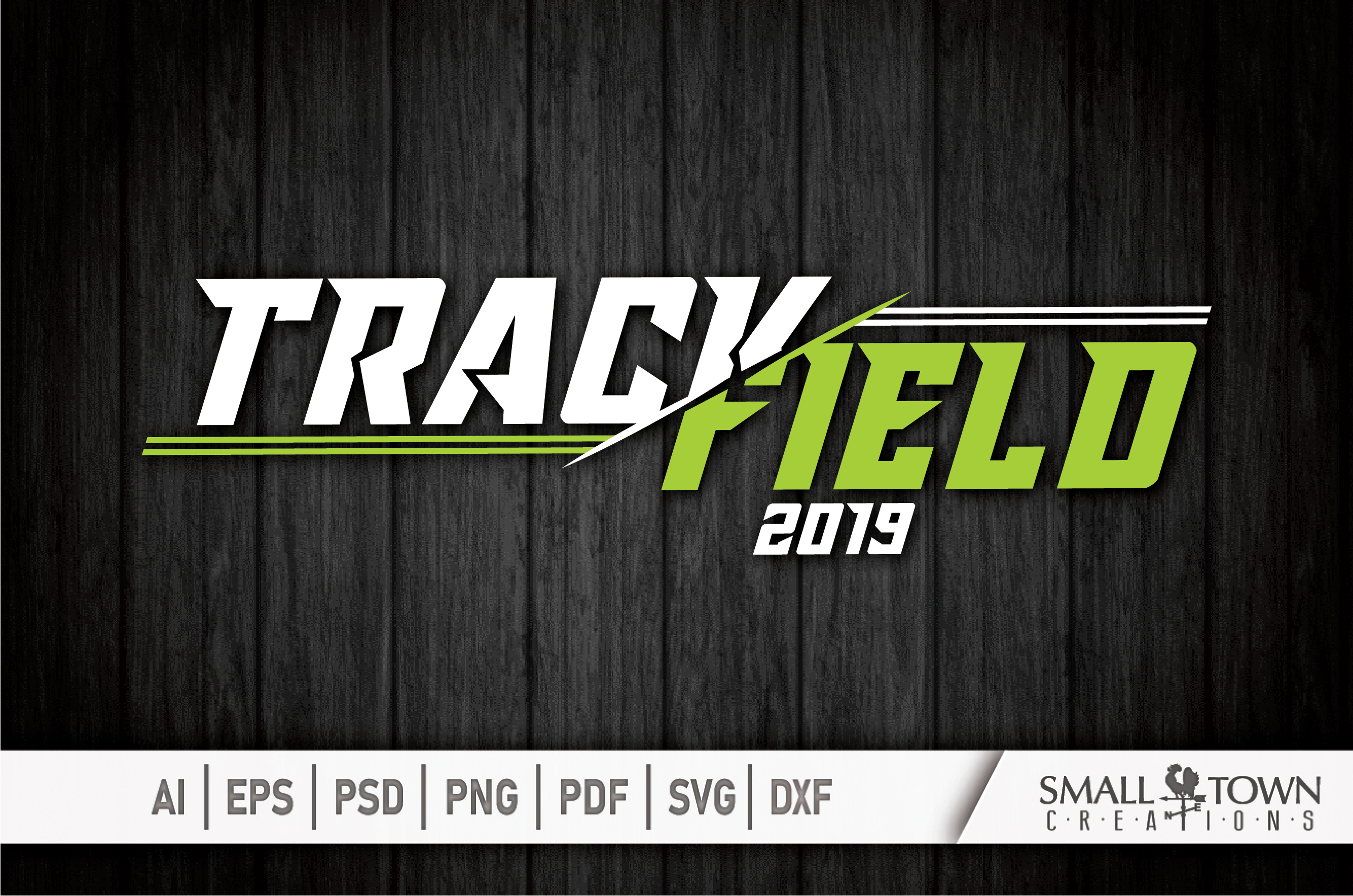 Track and Field, Team logo, Sports, PRINT, CUT & DESIGN
