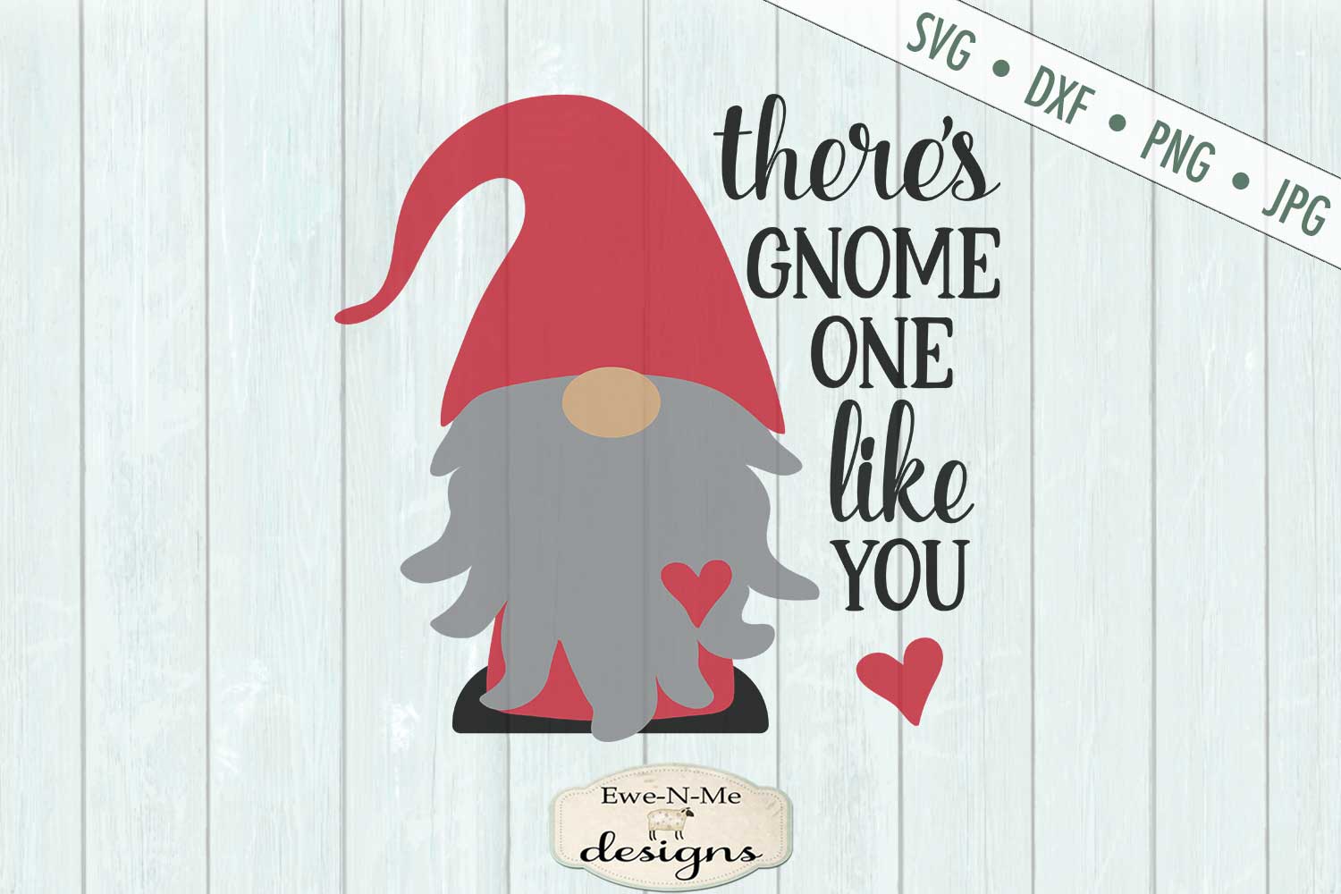 Download Valentine Gnome - Gnome One Like You - SVG DXF Files