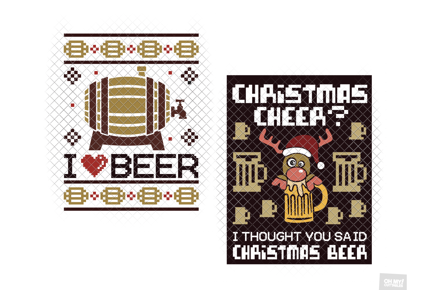 Download Beer Ugly Christmas Sweater SVG in SVG, DXF, PNG, EPS, JPG