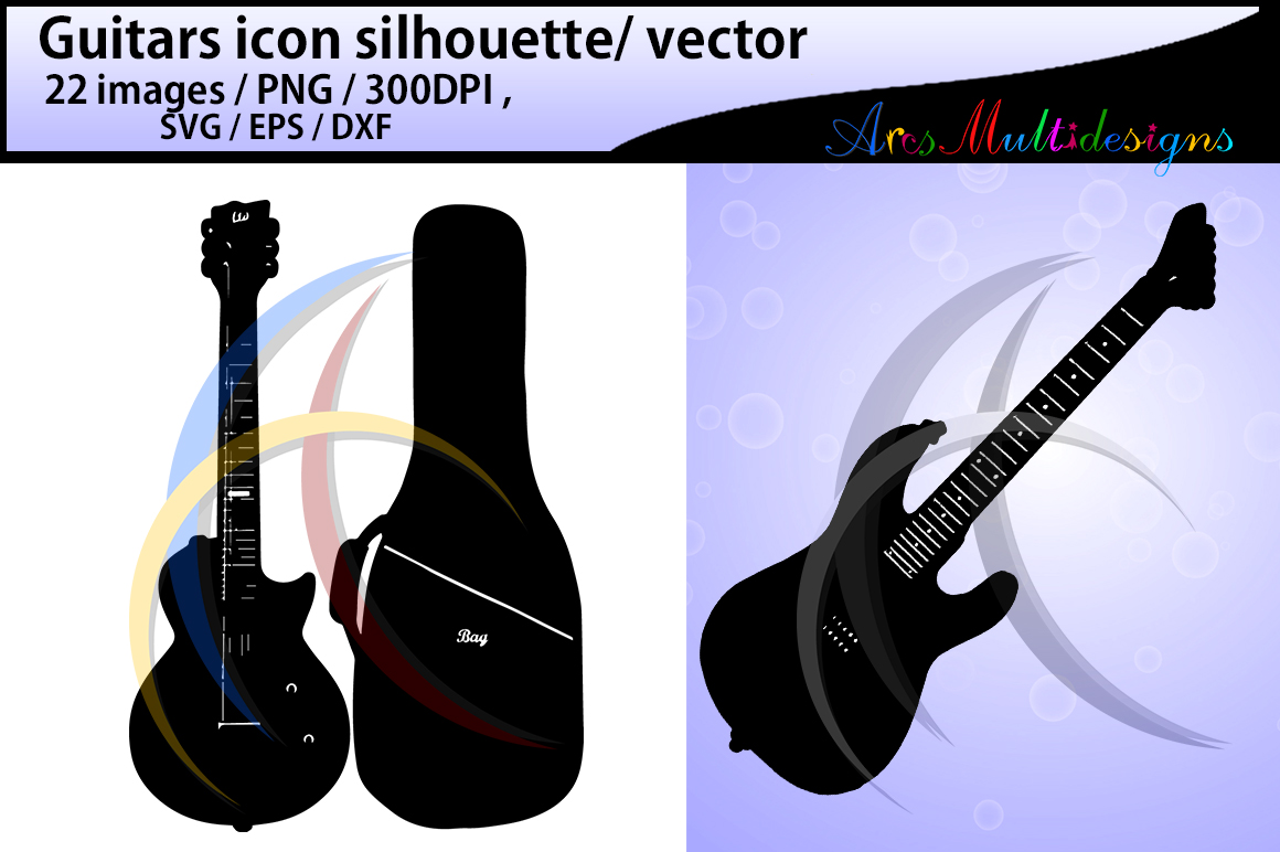 Download Guitars silhouette / Guitars svg / guitar icon /Guitars ...