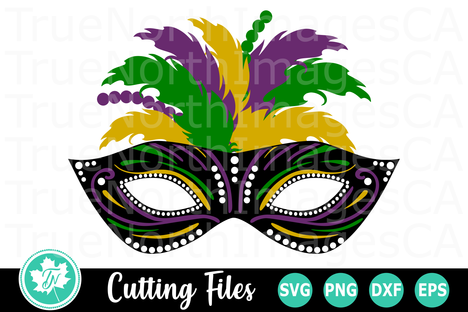 Mardi Gras Mask - A Mardi Gras SVG Cut File