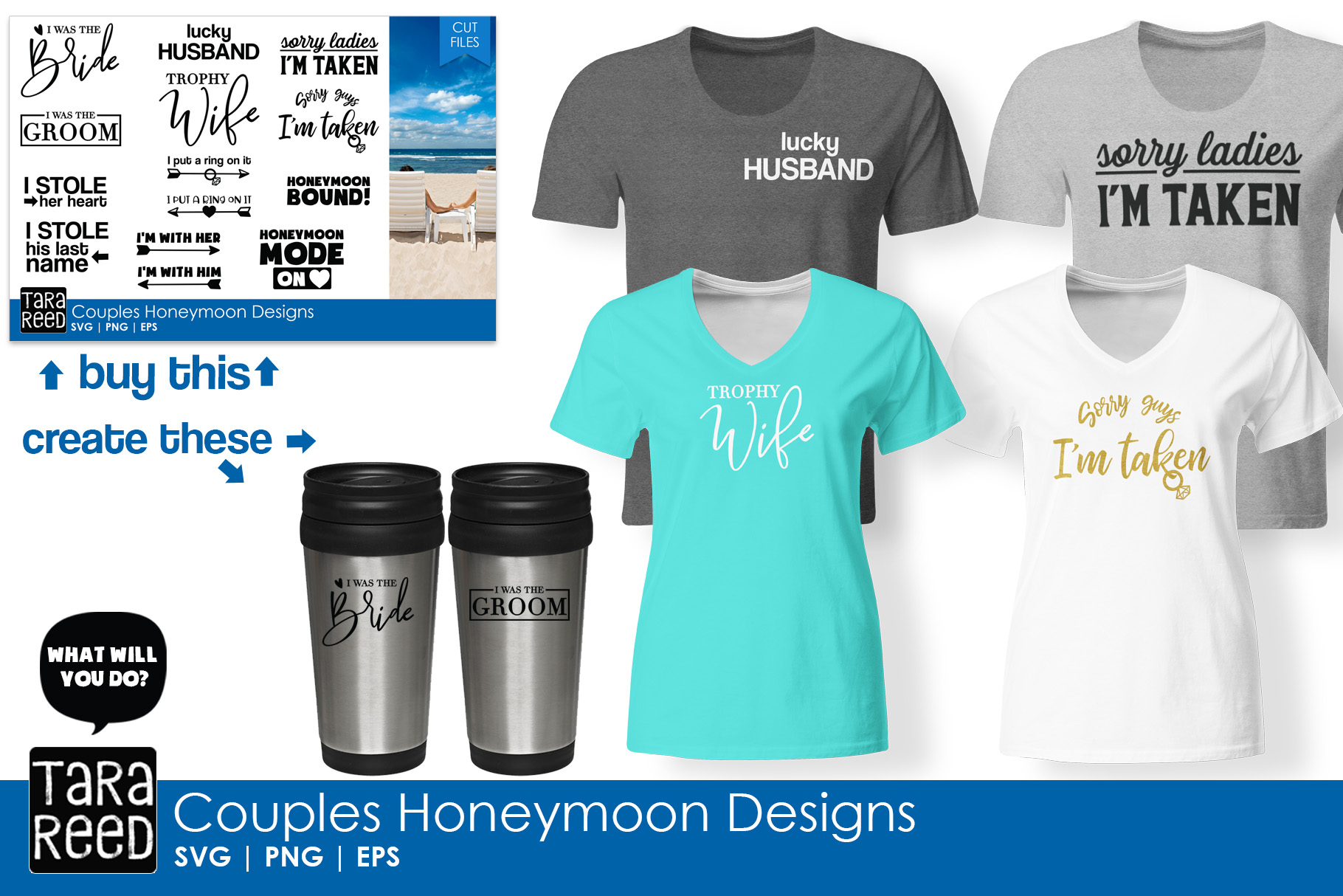Download Couples Honeymoon Designs - Wedding SVG & Cut Files ...