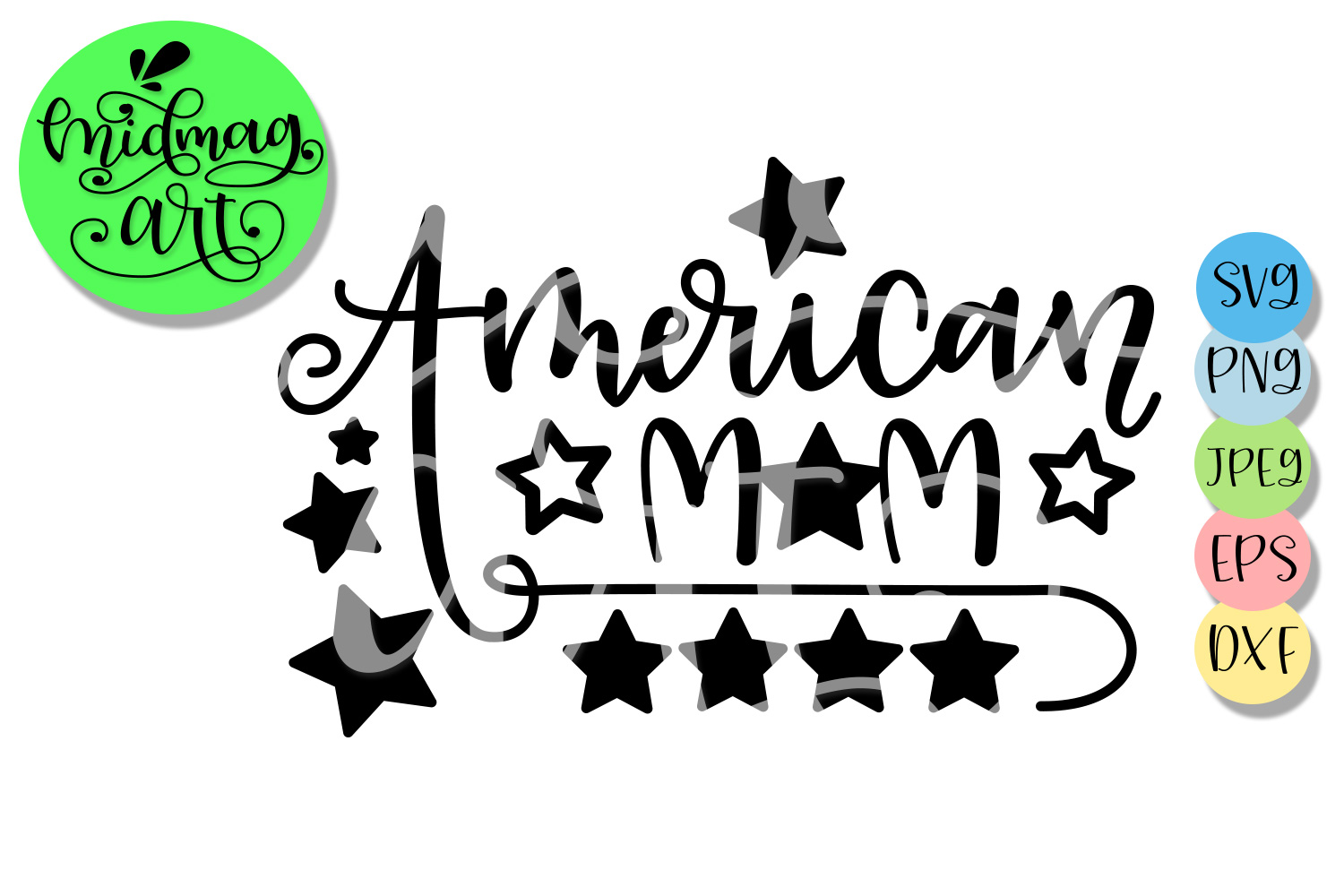 Download American Mom svg, 4th of july svg (267197) | SVGs | Design ...