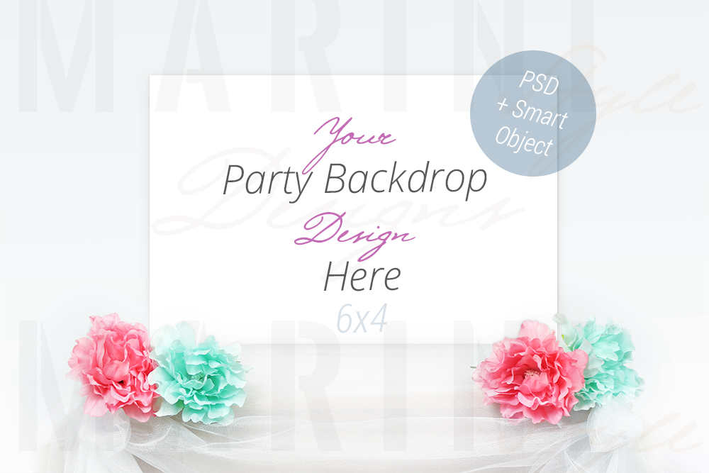 Download Party Backdrop Mockup, Dessert Table Backdrop Mockup, 798