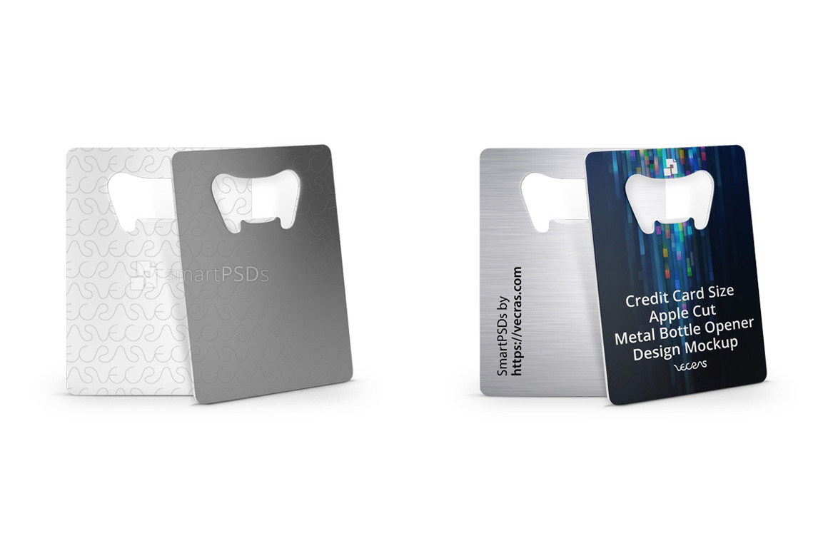 Download Credit Card Size Apple Cut Metal Bottle Opener Design ...