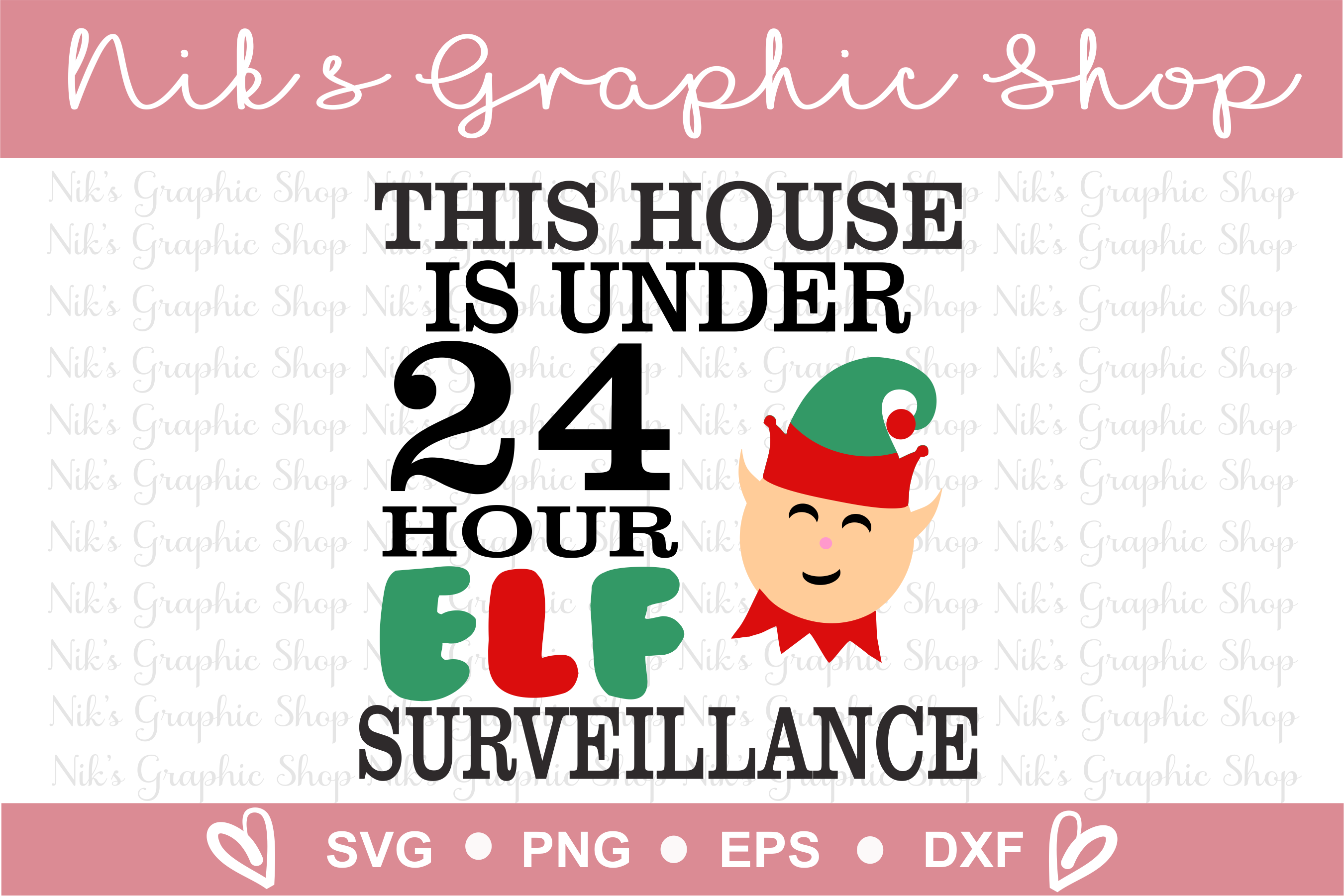 Download Elf Surveillance SVG, Elf SVG, Elf Sign SVG, Christmas Svg