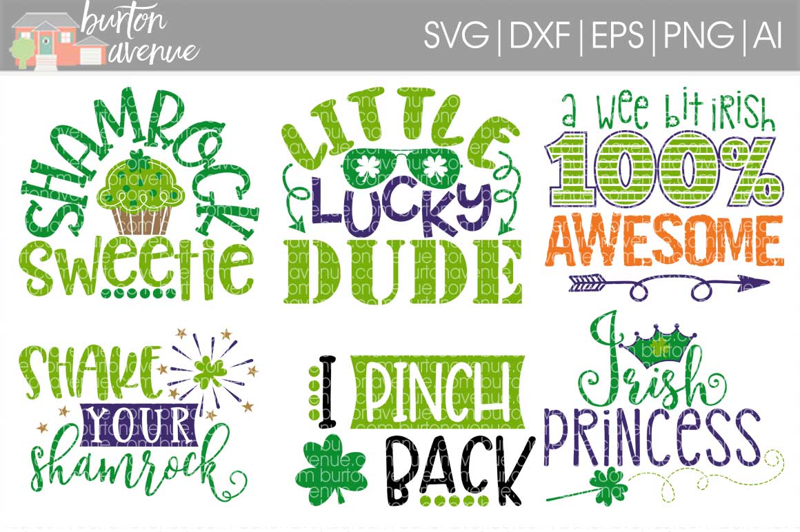 Download St. Patrick's Day T-Shirt SVG Bundle for Cricut, Silhouette
