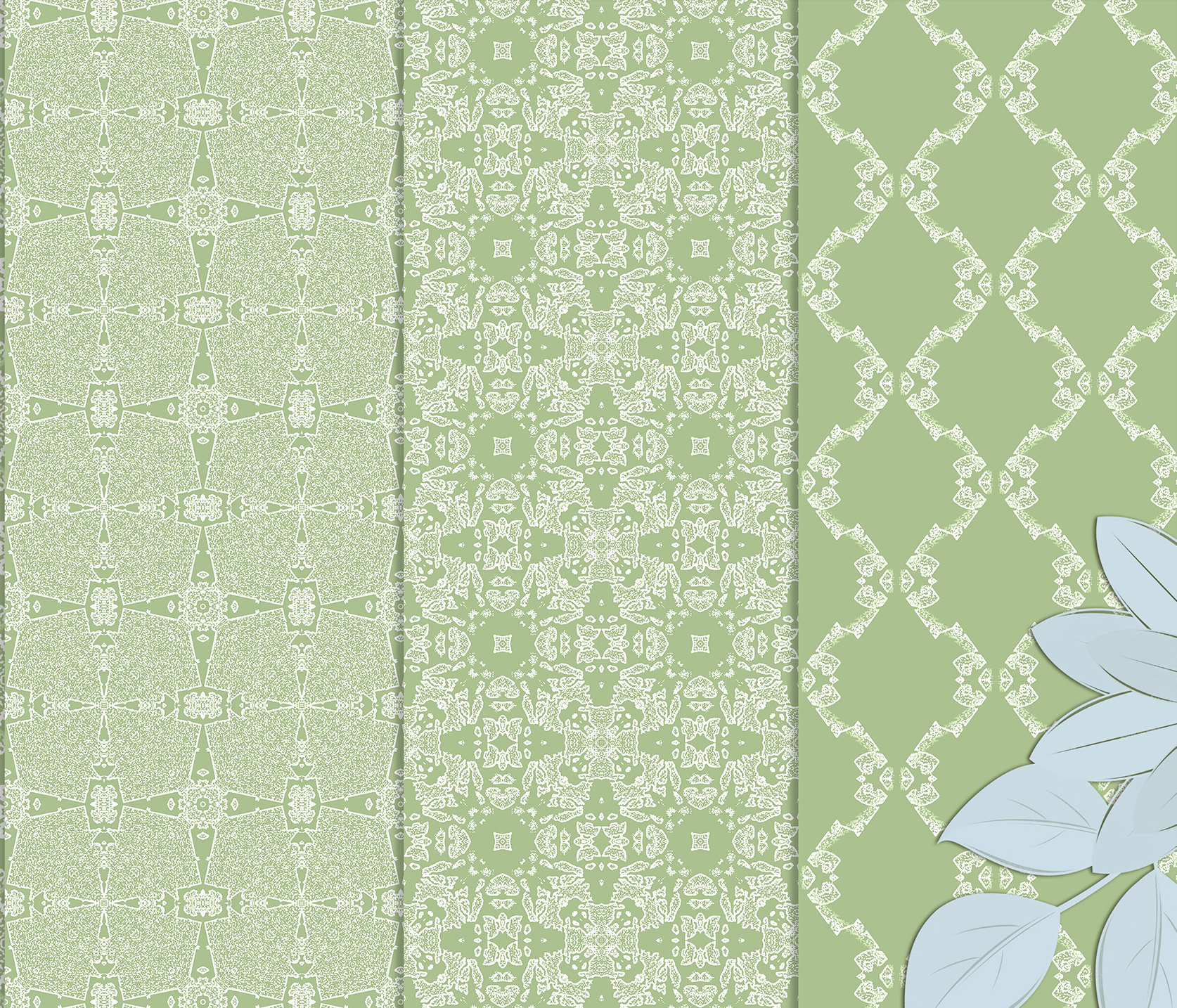 Olivegreen abstract digital scrapbook paper.