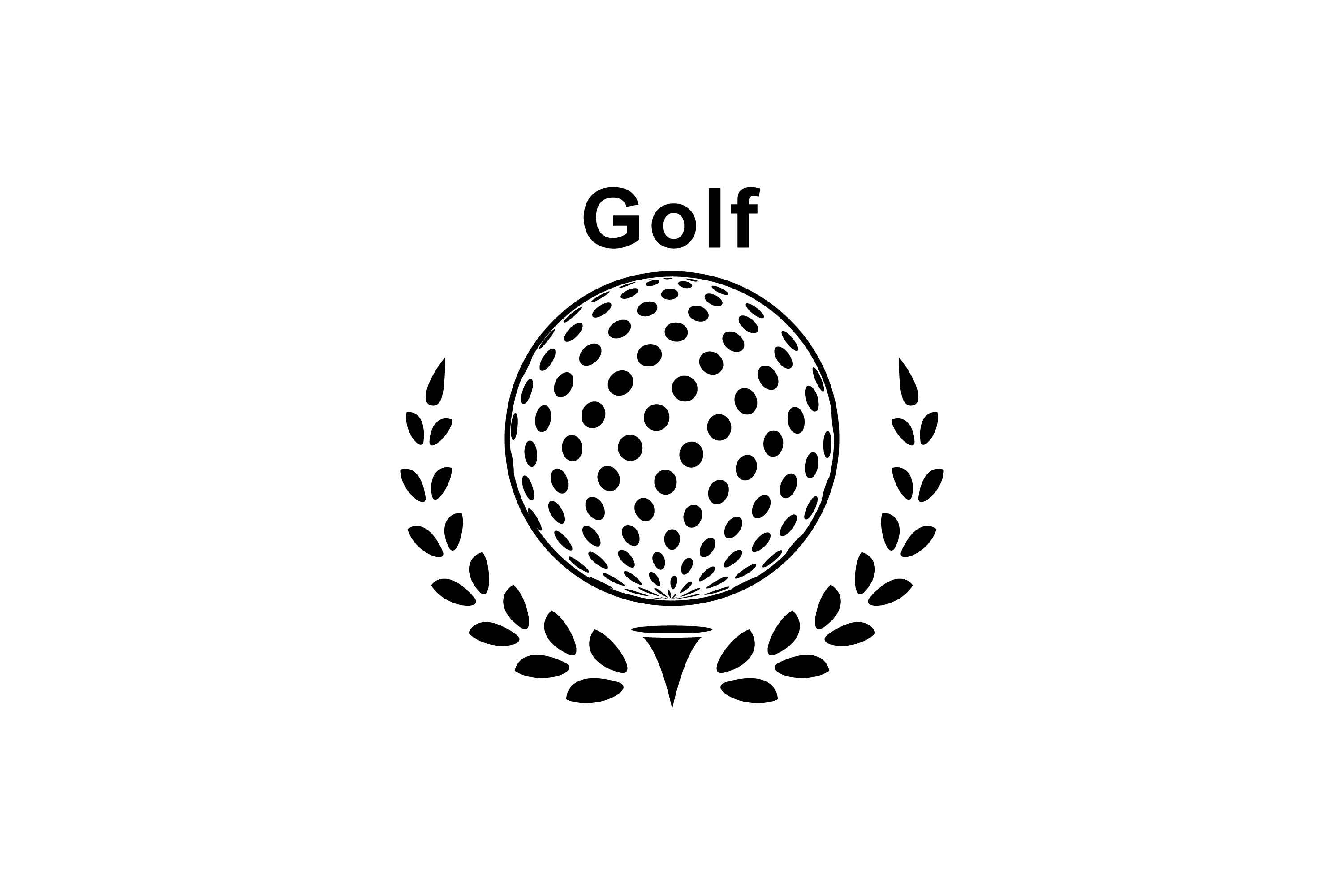 Golf sports logo