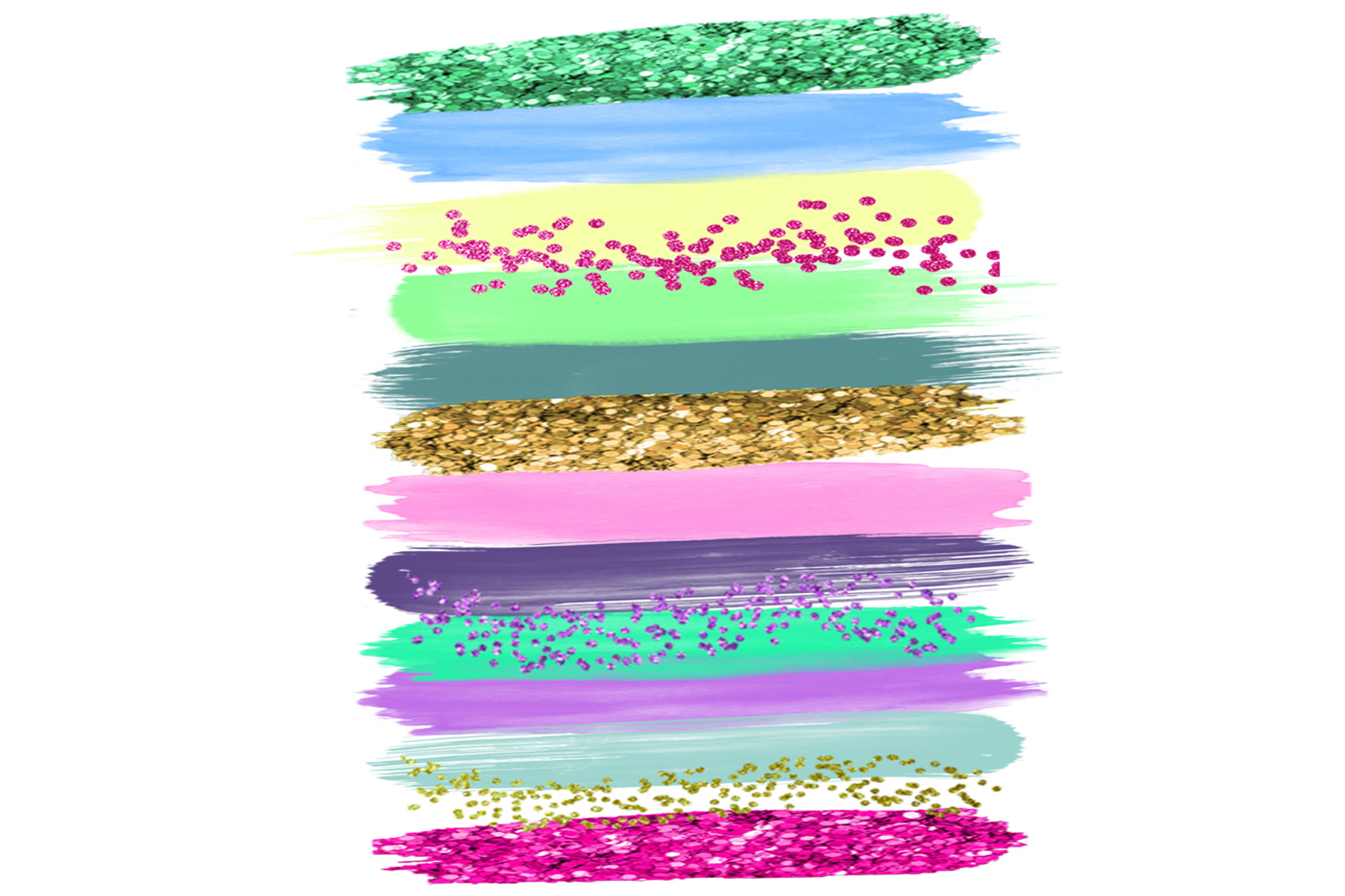 Download Mermaid Brush Strokes Clipart- Brush Strokes Clipart Mermaid