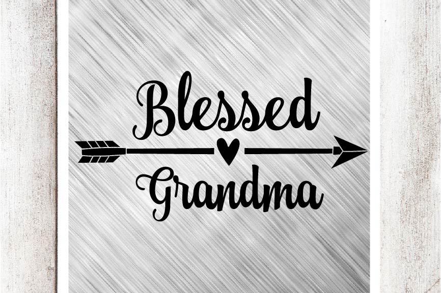 Download Blessed Grandma SVG/DXF/EPS File (30100) | SVGs | Design ...