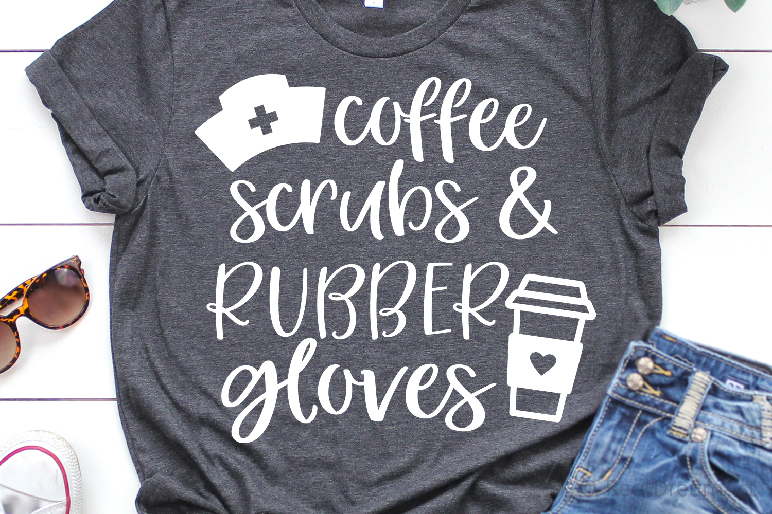 Download Coffee Scrubs & Rubber Gloves SVG, DXF, PNG, EPS (536756 ...