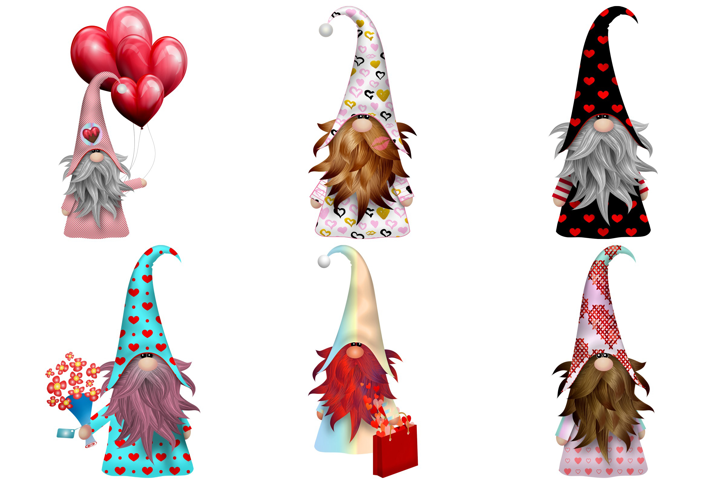 Download Valentine Scandia Gnomes Clip Art