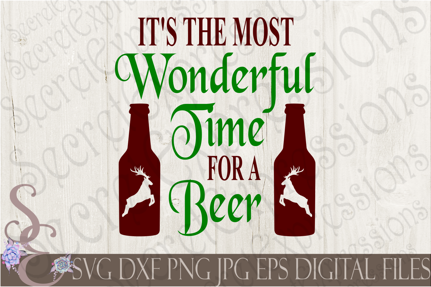 It s The Most Wonderful Time For A Beer 83902 SVGs Design Bundles