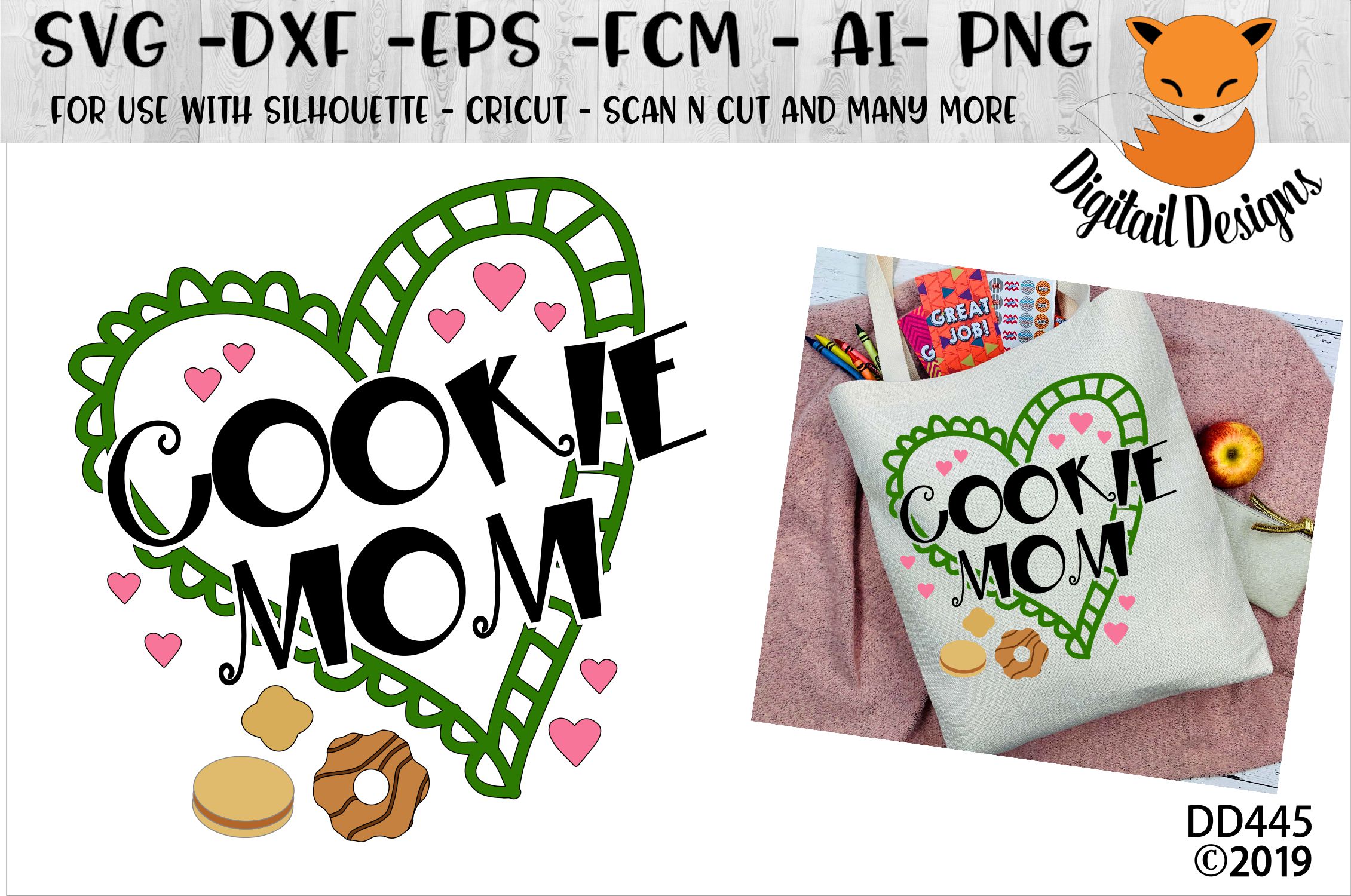 Cookie Mom SVG
