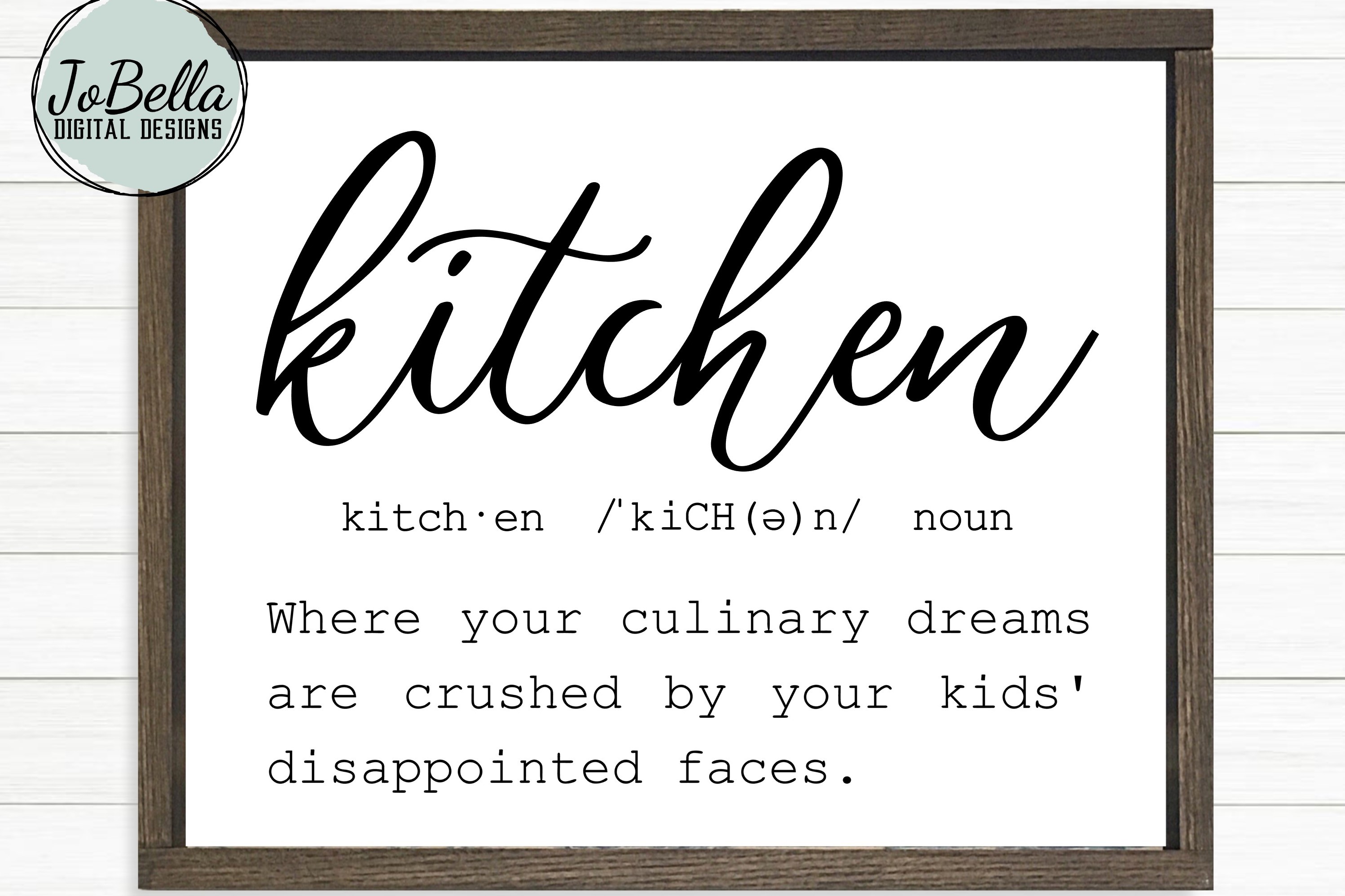 Download Funny Kitchen Definition SVG, Sublimation PNG & Printable