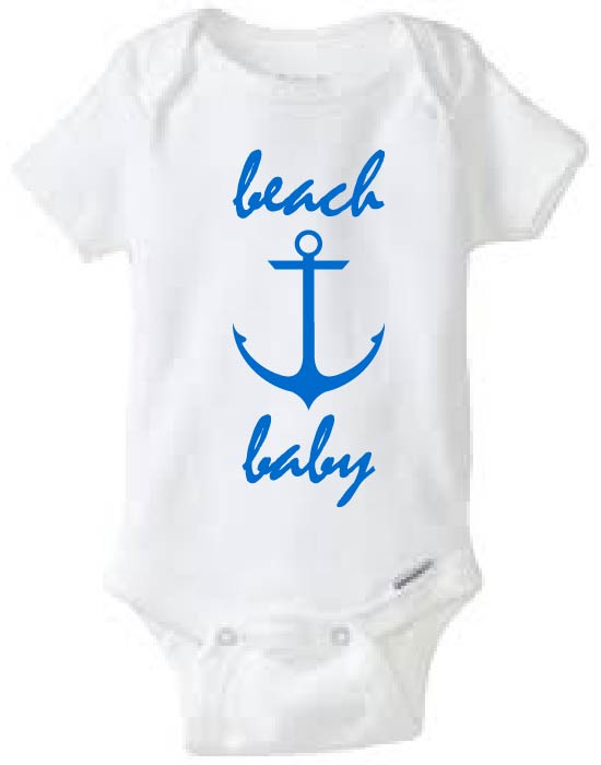 Download Beach Baby Onesie Design, SVG, DXF, EPS Vector files for ...