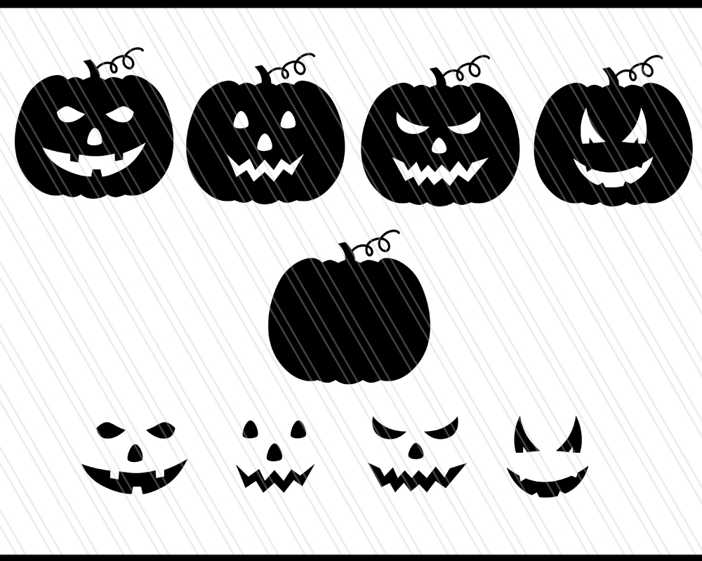 Pumpkin Monogram svg/dxf cutting files