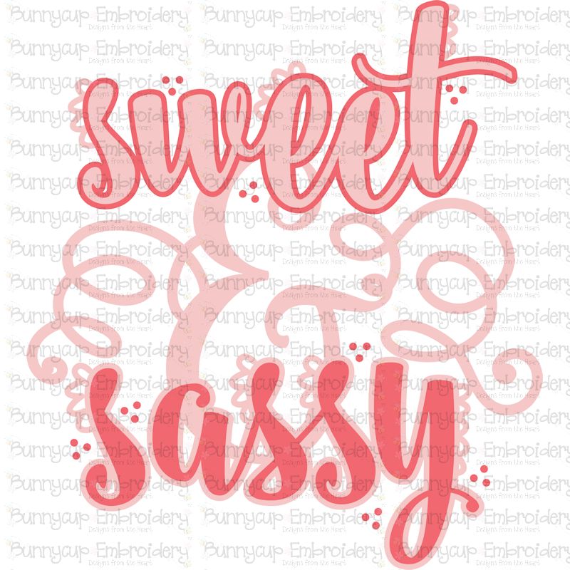 Sweet and Sassy SVG and Clip Art (289962) | Cut Files ...