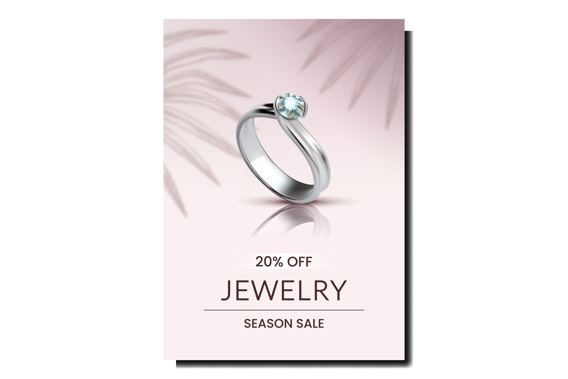 Download Ring Jewelry Accessory Promotional Banner Vector 1137590 Illustrations Design Bundles