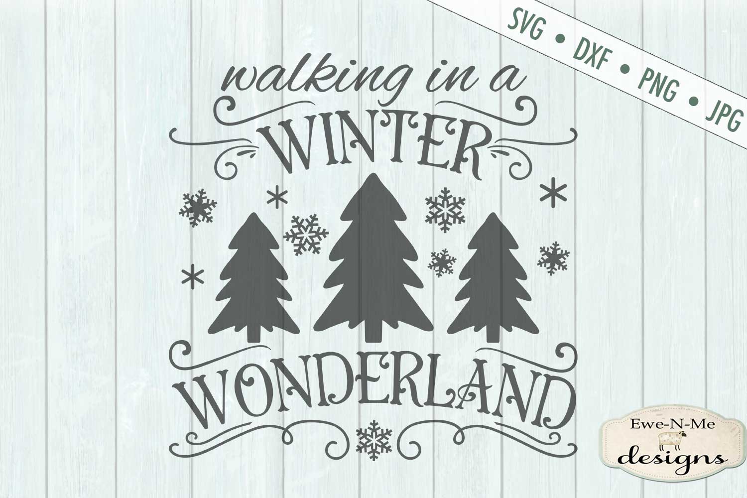 Winter Wonderland - Christmas - Snowflake - Winter - SVG (362607) | Cut