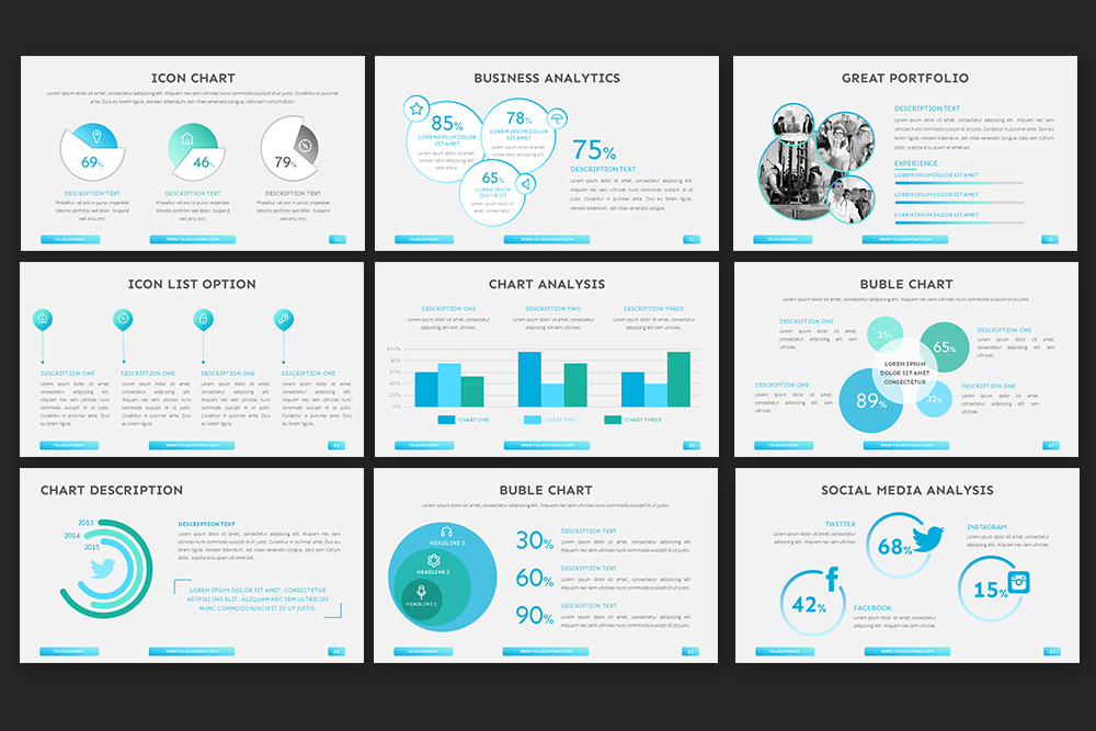 Embus PowerPoint template