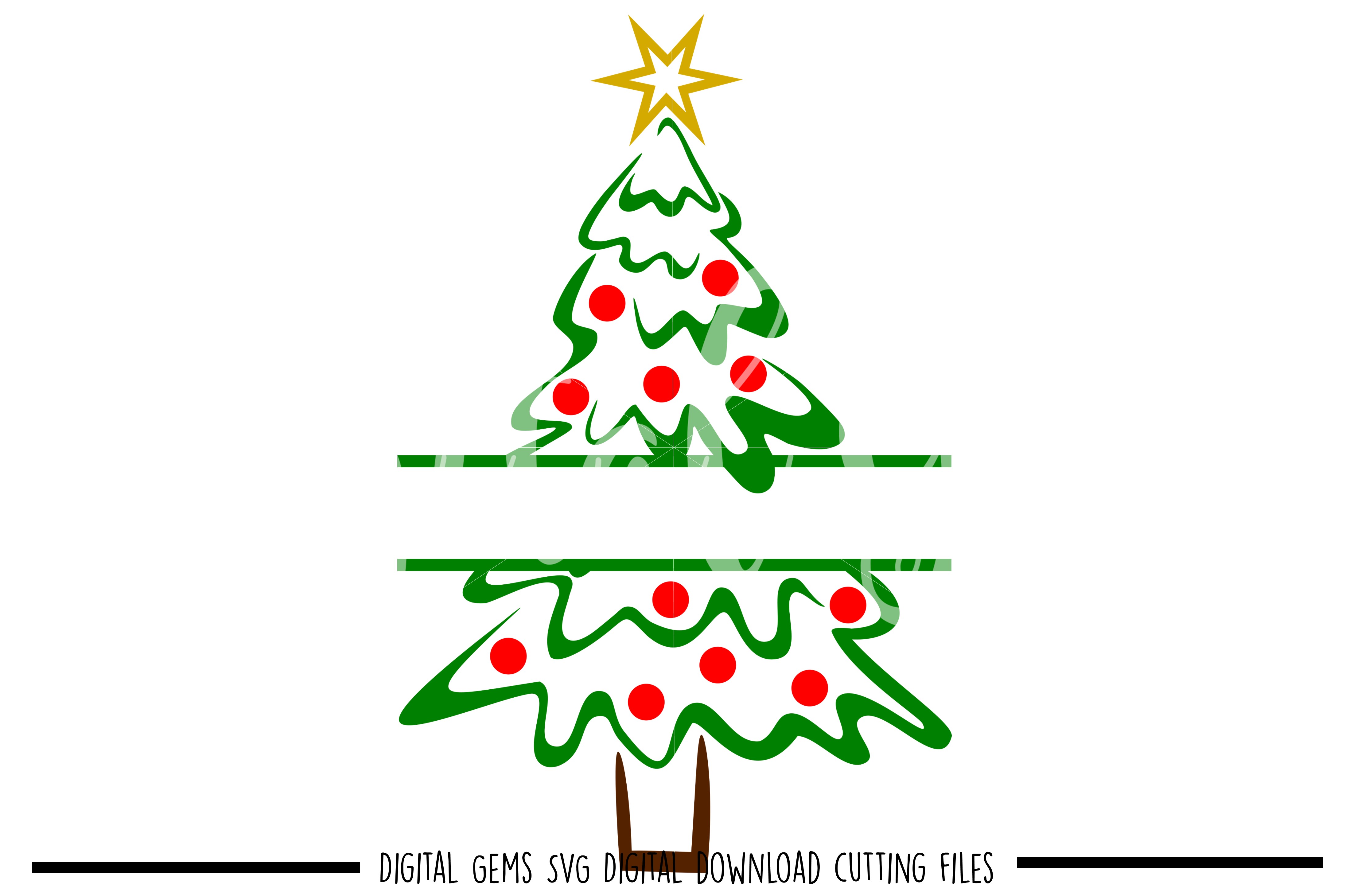 Christmas tree SVG / PNG / EPS / DXF files