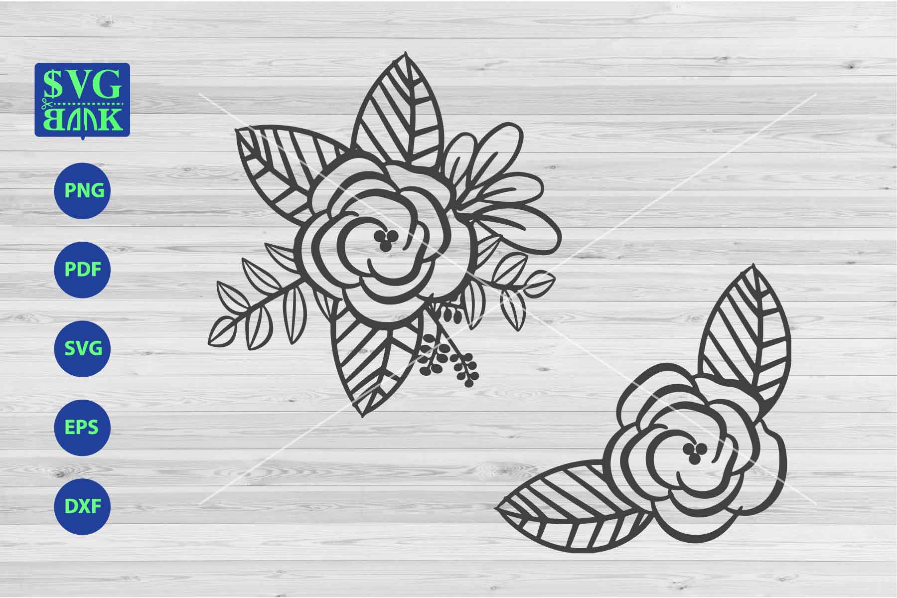 Free Free 112 Corner Flower Frame Svg SVG PNG EPS DXF File