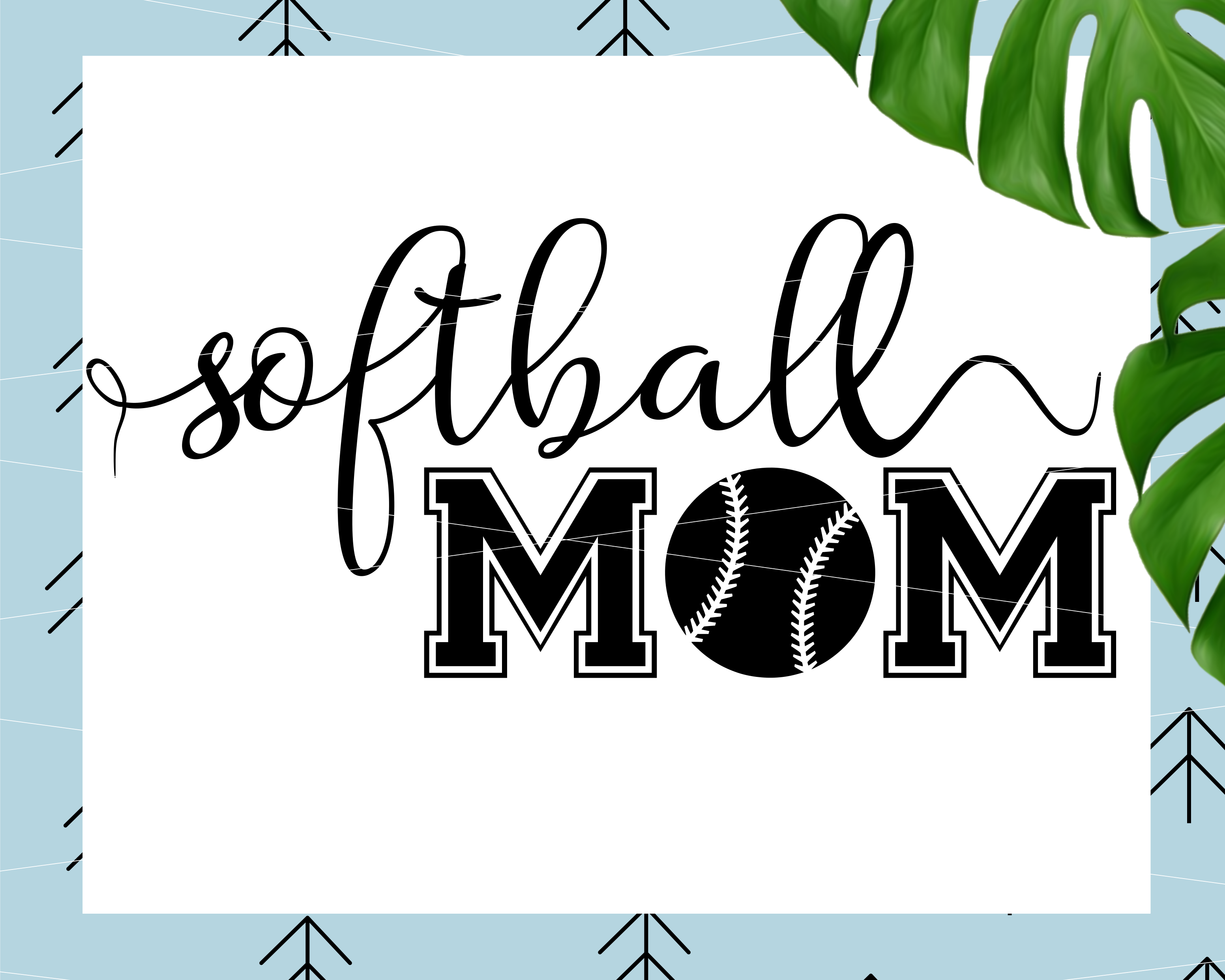 Download Softball Mom SVG (74596) | SVGs | Design Bundles