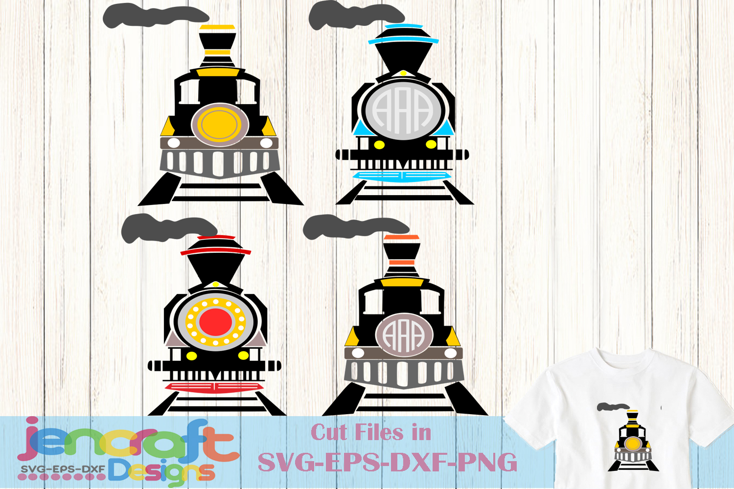 Download Christmas Train SVG Kids Boy Monogram Cut Files (130556) | SVGs | Design Bundles