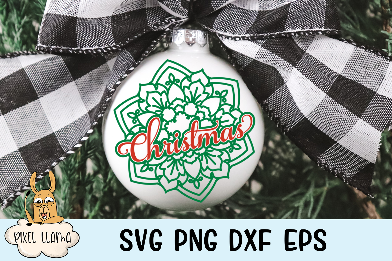 Download Christmas Mandala SVG (347927) | SVGs | Design Bundles