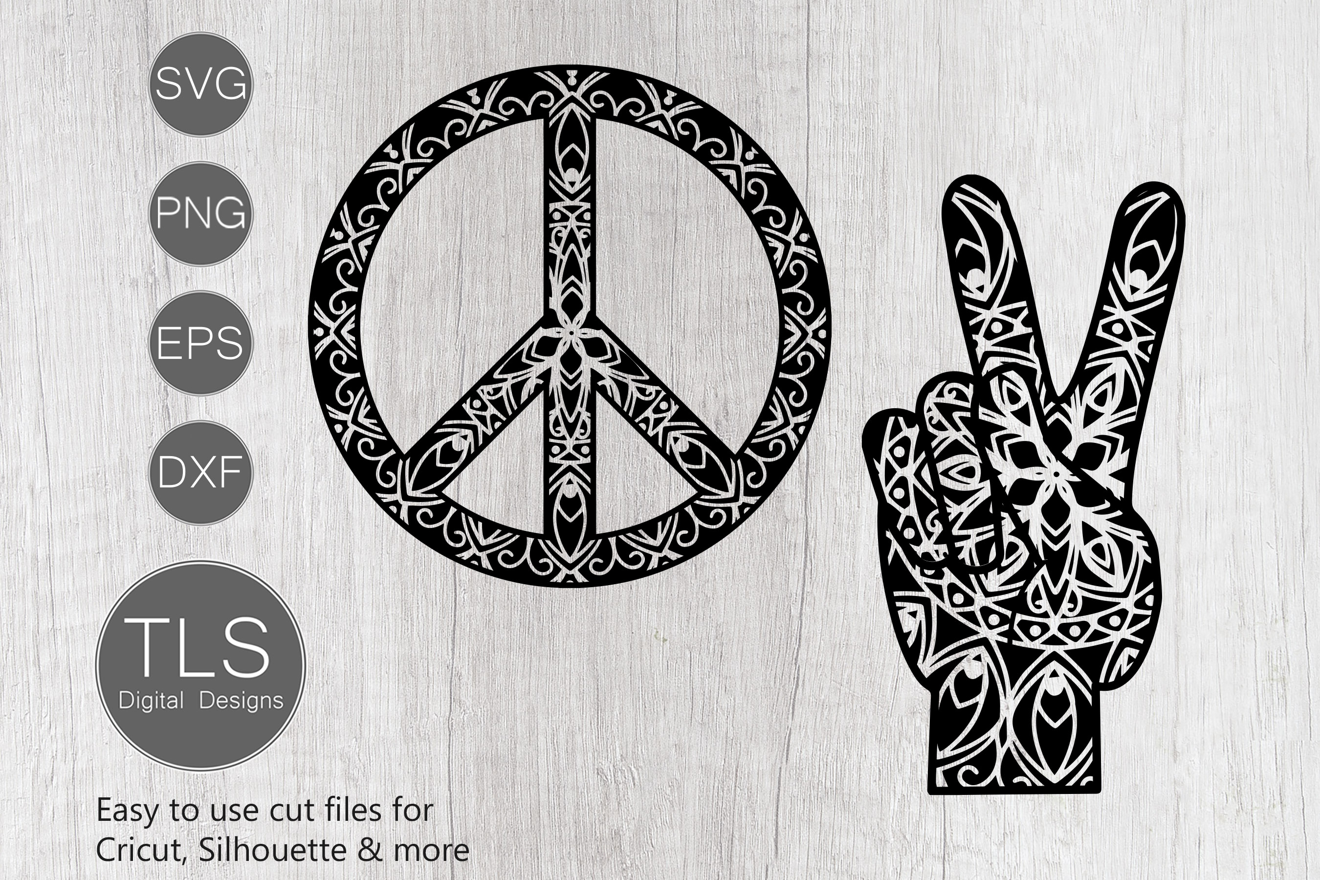 Download Peace Sign SVG, Peace sign cut file