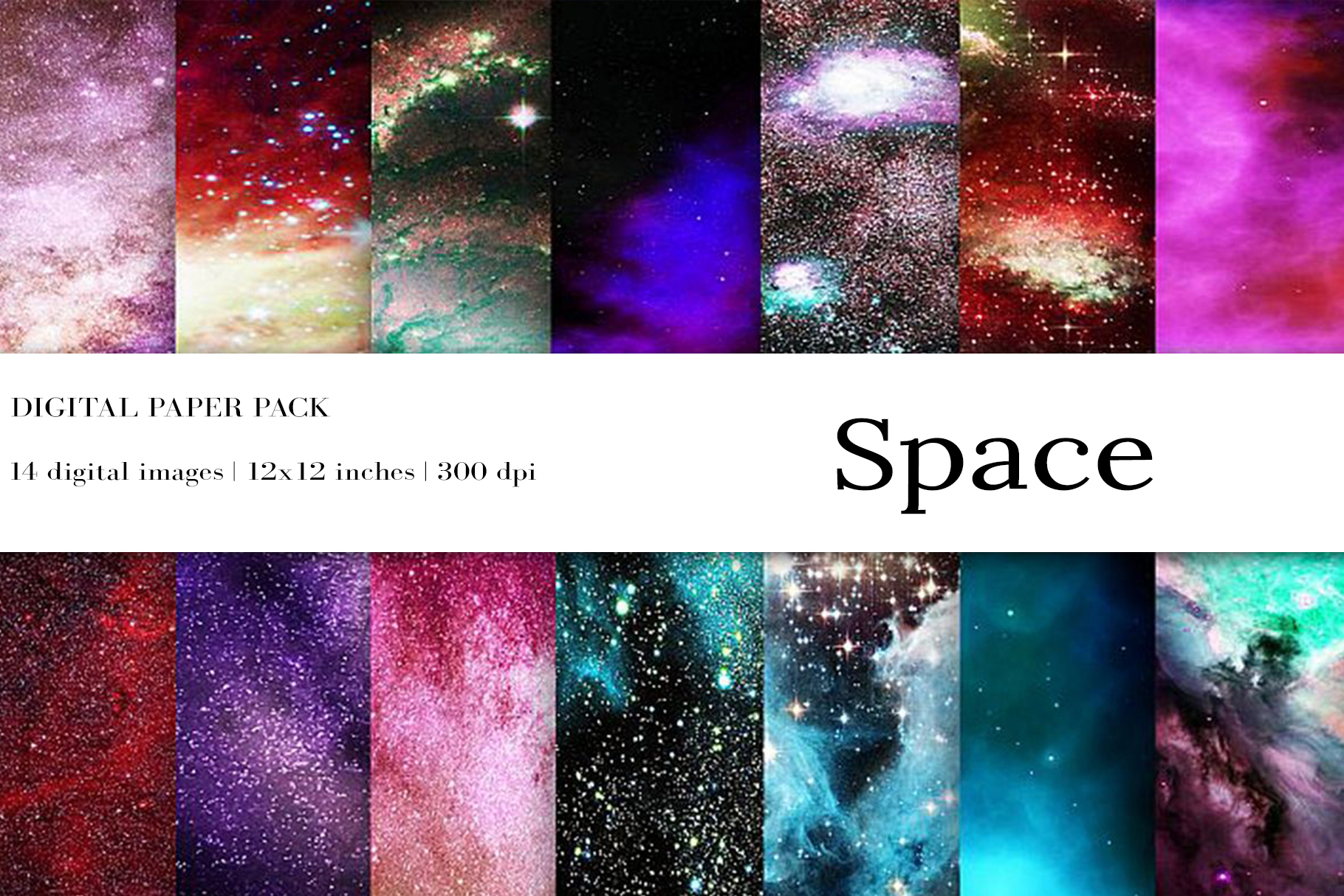 Discover Digital Galaxy. Space examples