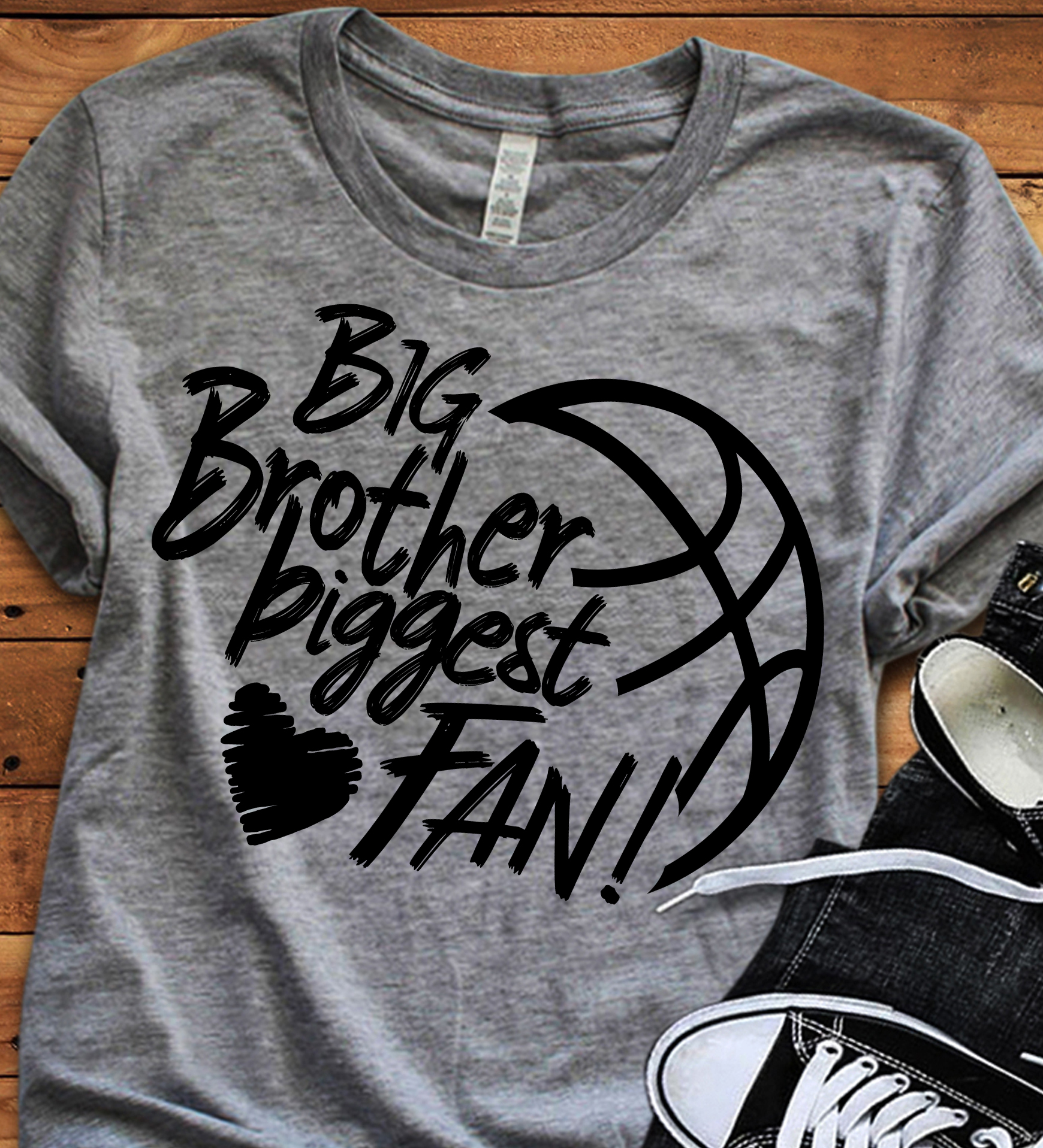 Download Basketball SVG - Biggest Fan SVG Big Little Sister Brother