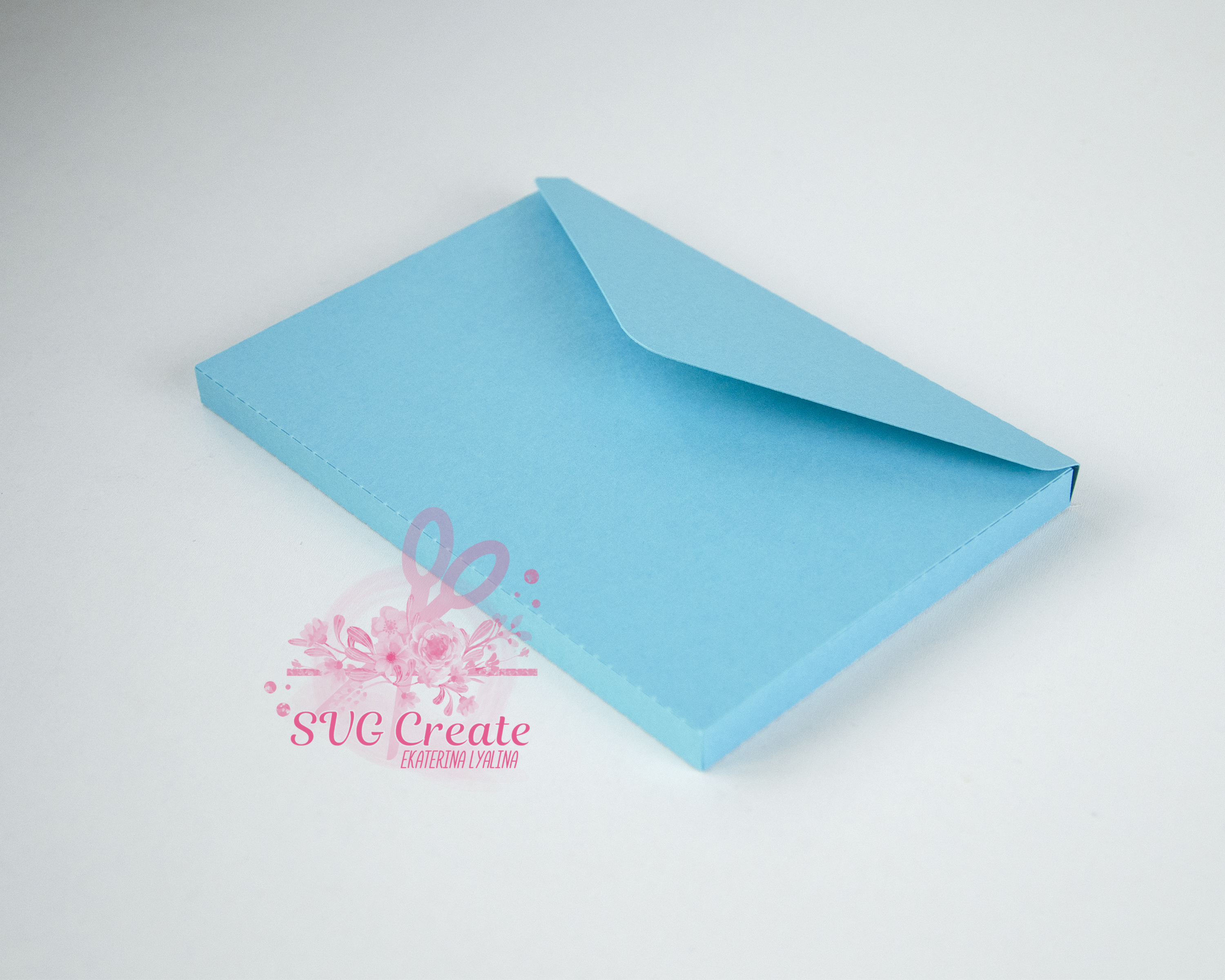 Download Envelope template box thick svg cut file paper cut photo