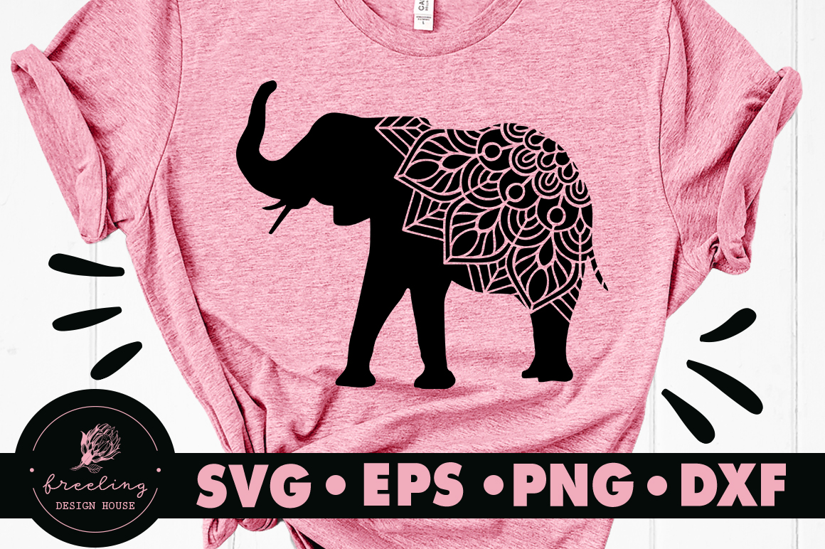 Download Mandala Elephant SVG DXF EPS PNG (411903) | Cut Files ...