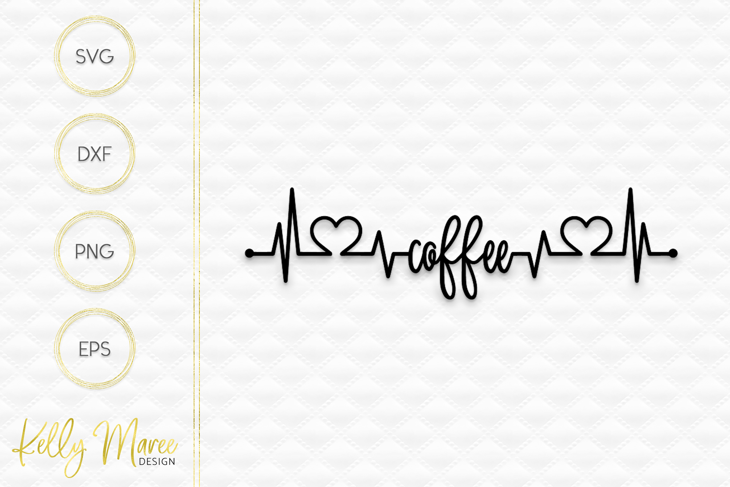 Download Coffee Lifeline SVG File | Cut File | Silhouette| Cricut (105187) | SVGs | Design Bundles