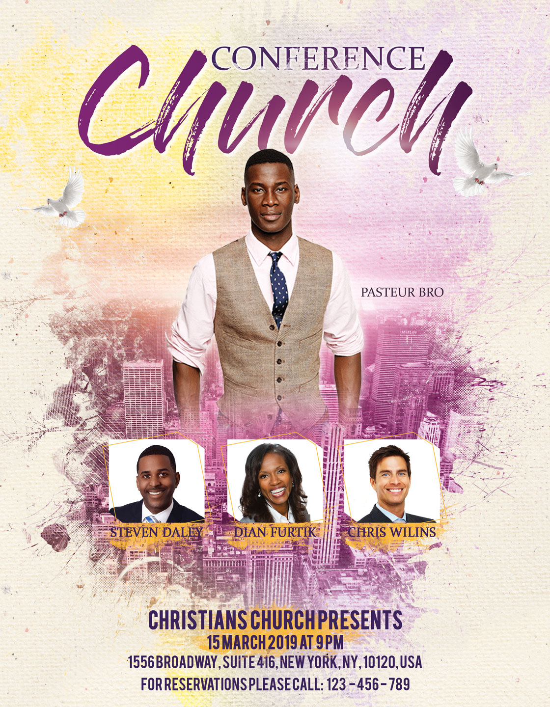 Church Conference Flyer Poster