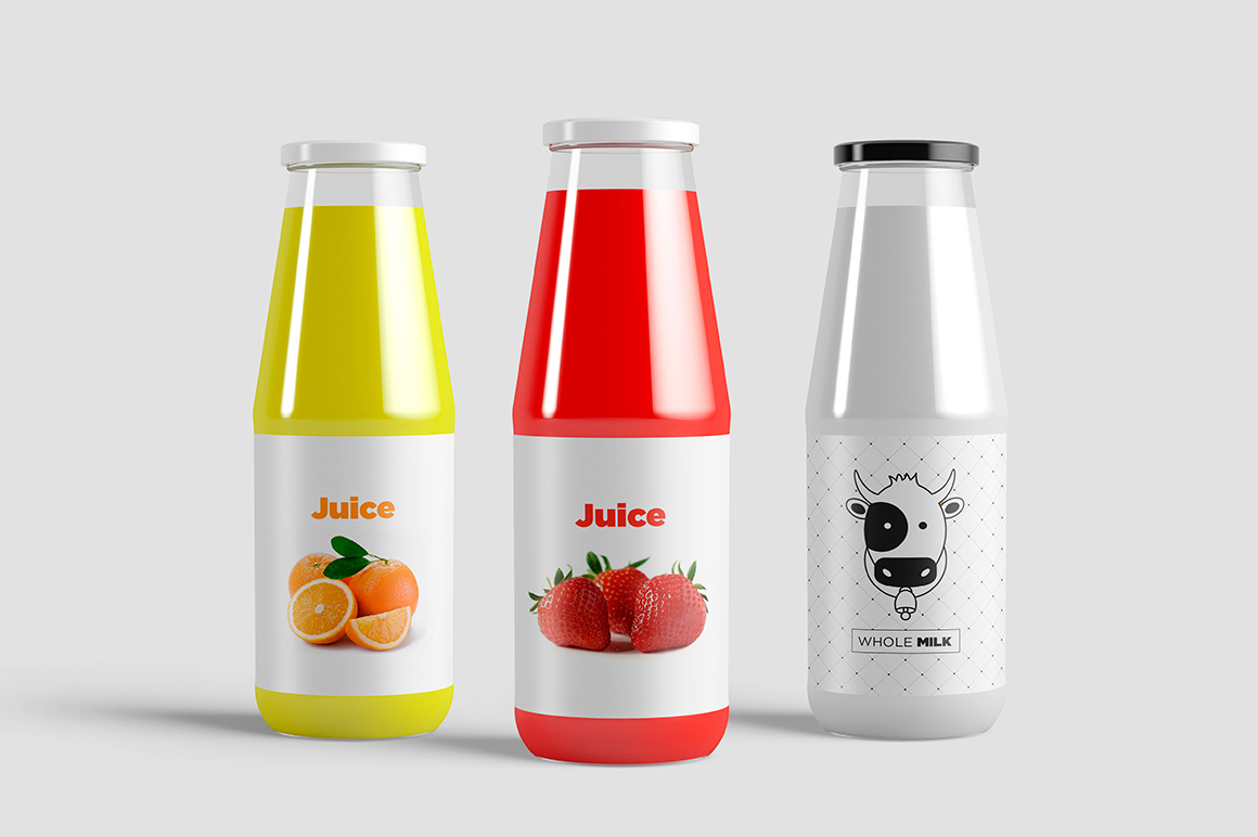 Download Juice Bottle Mock-Up