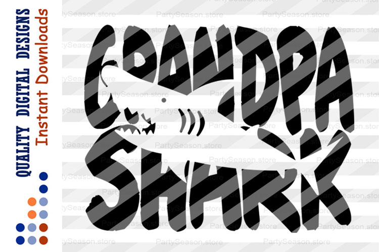 Free Free 262 Grandpa Shark Svg SVG PNG EPS DXF File