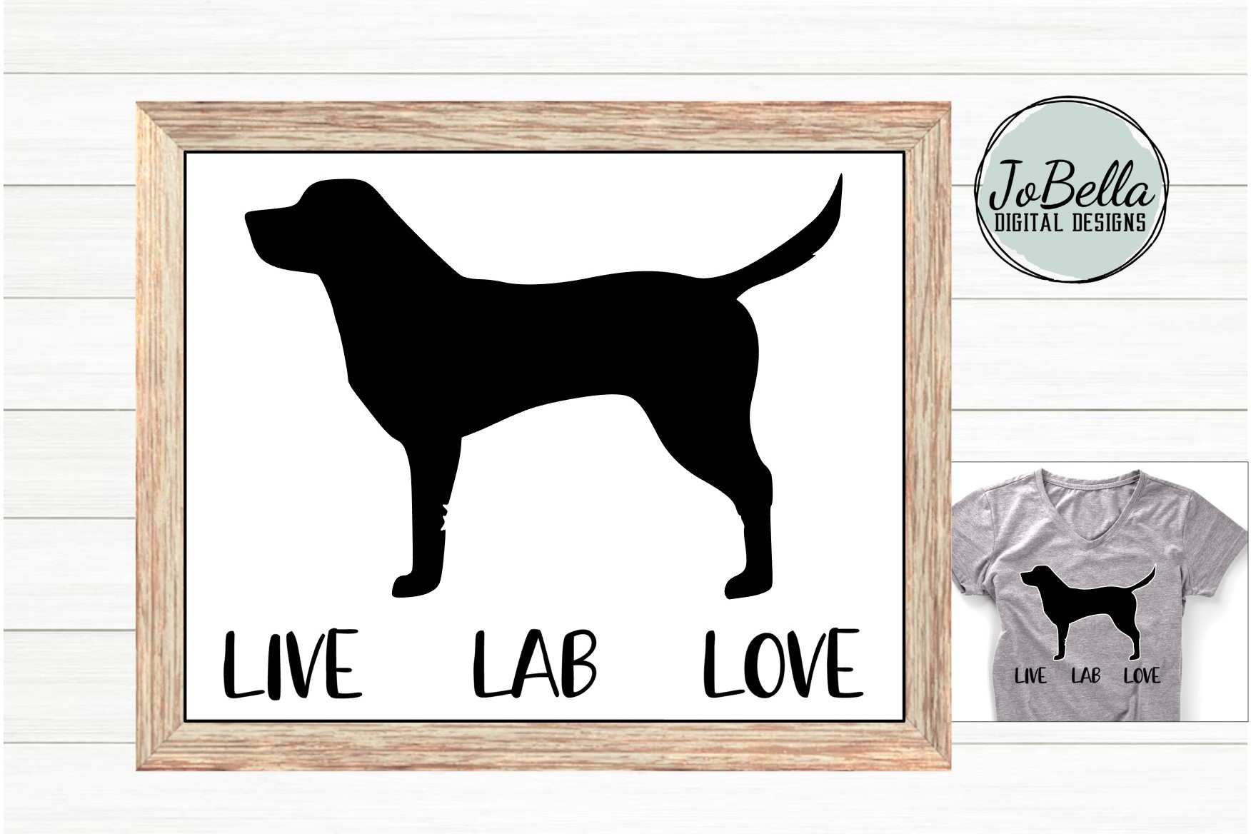 Download Labrador SVG and Printable Dog Lover Design