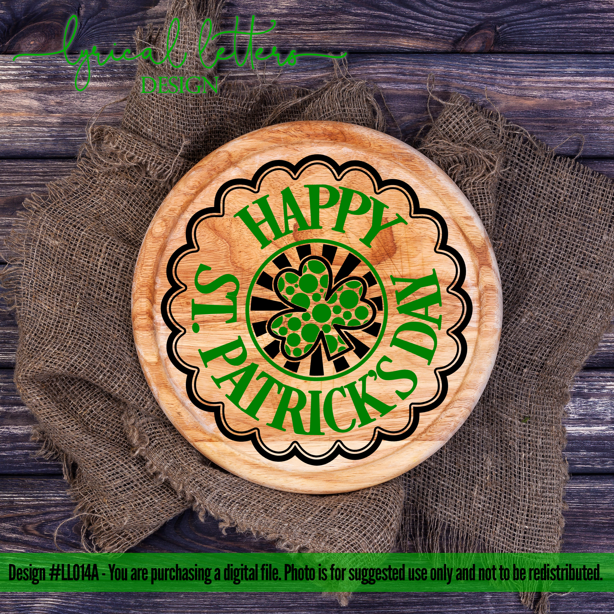 Download Happy St. Patrick's Day SVG DXF Cut File LL014 (12631 ...
