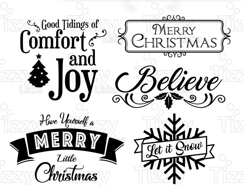 Download Christmas Bundle 1 SVG Files - Svg Files for Cricut ...