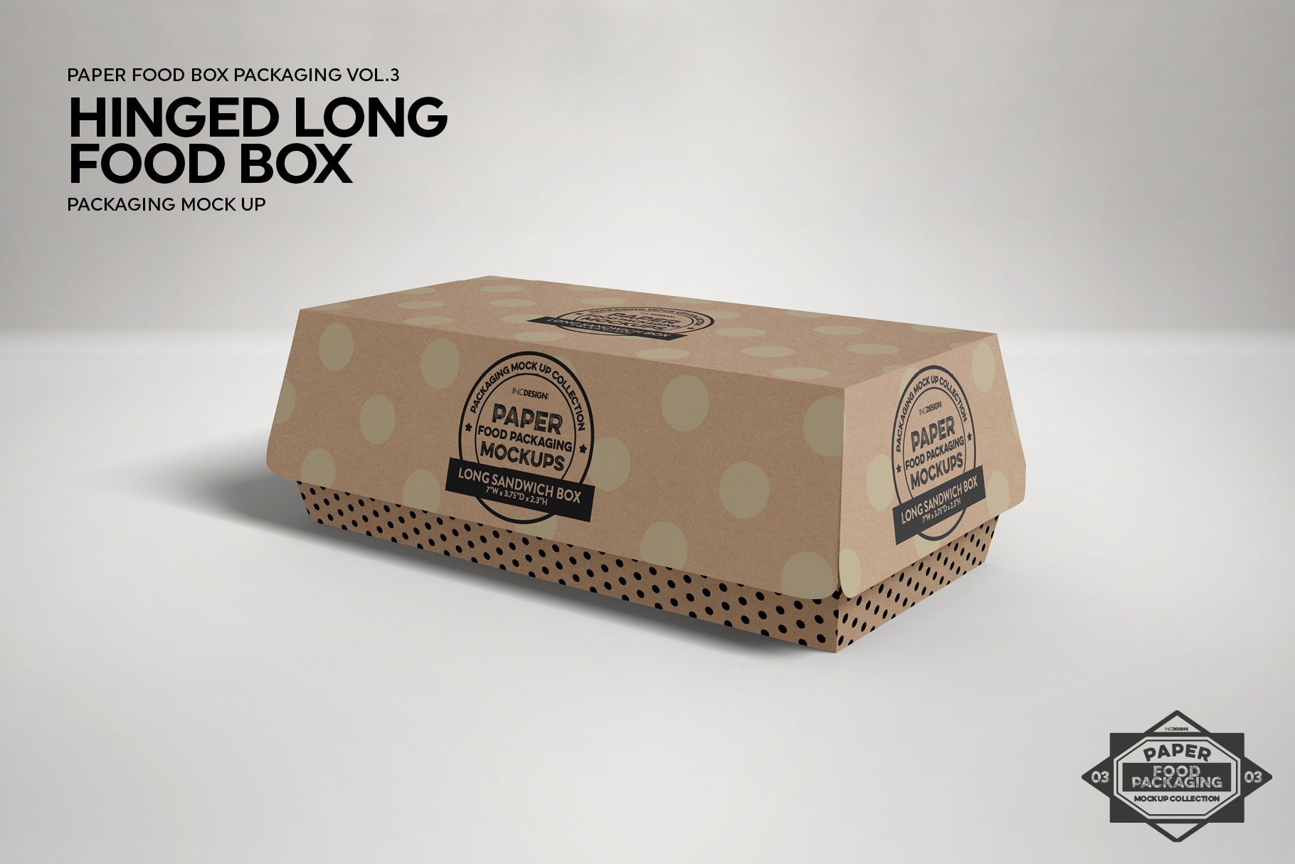 Download VOL.3 Food Box Packaging MockUps