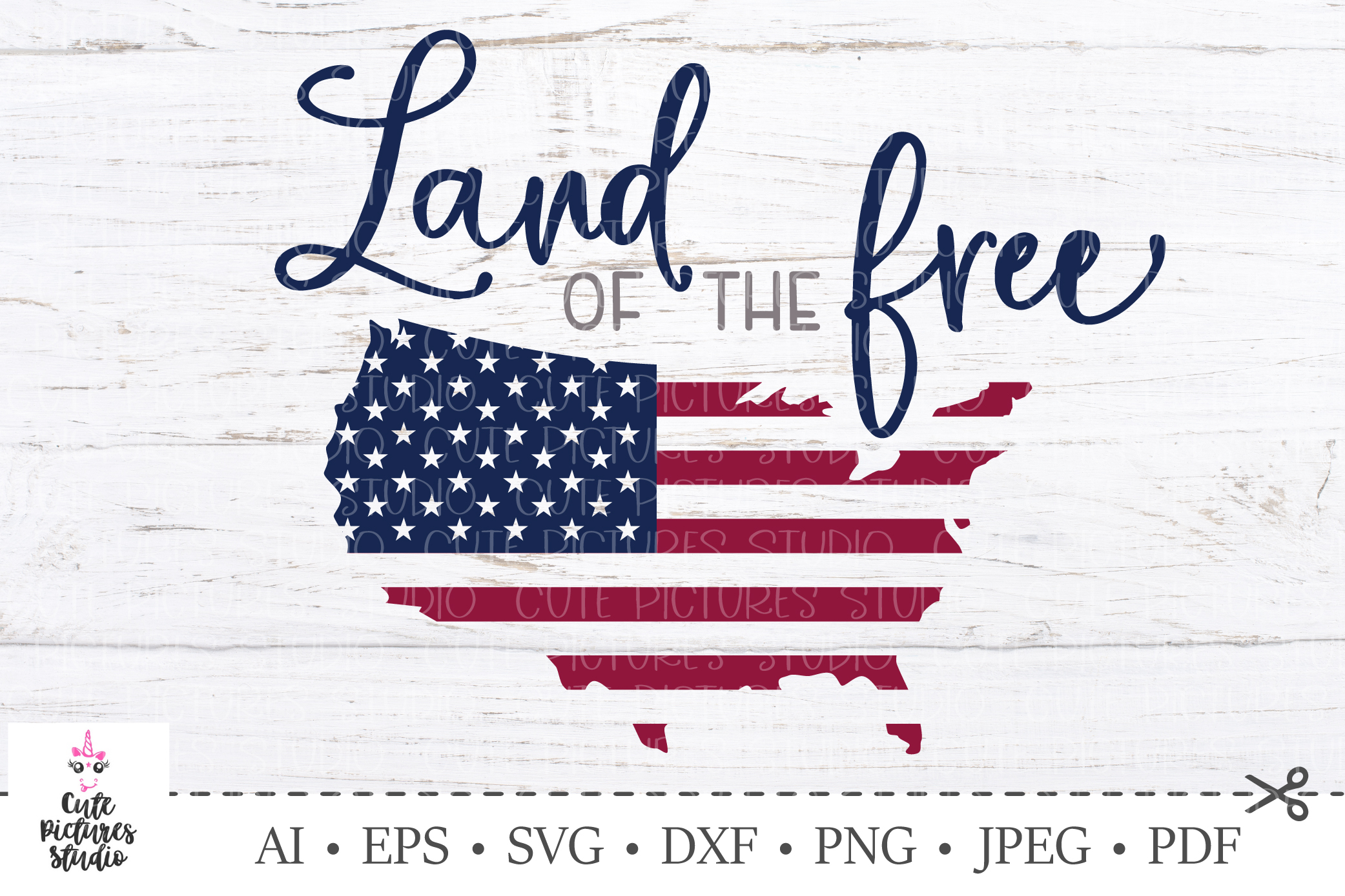 Download America svg. 4th of July SVG Cut file. USA Independence Day.