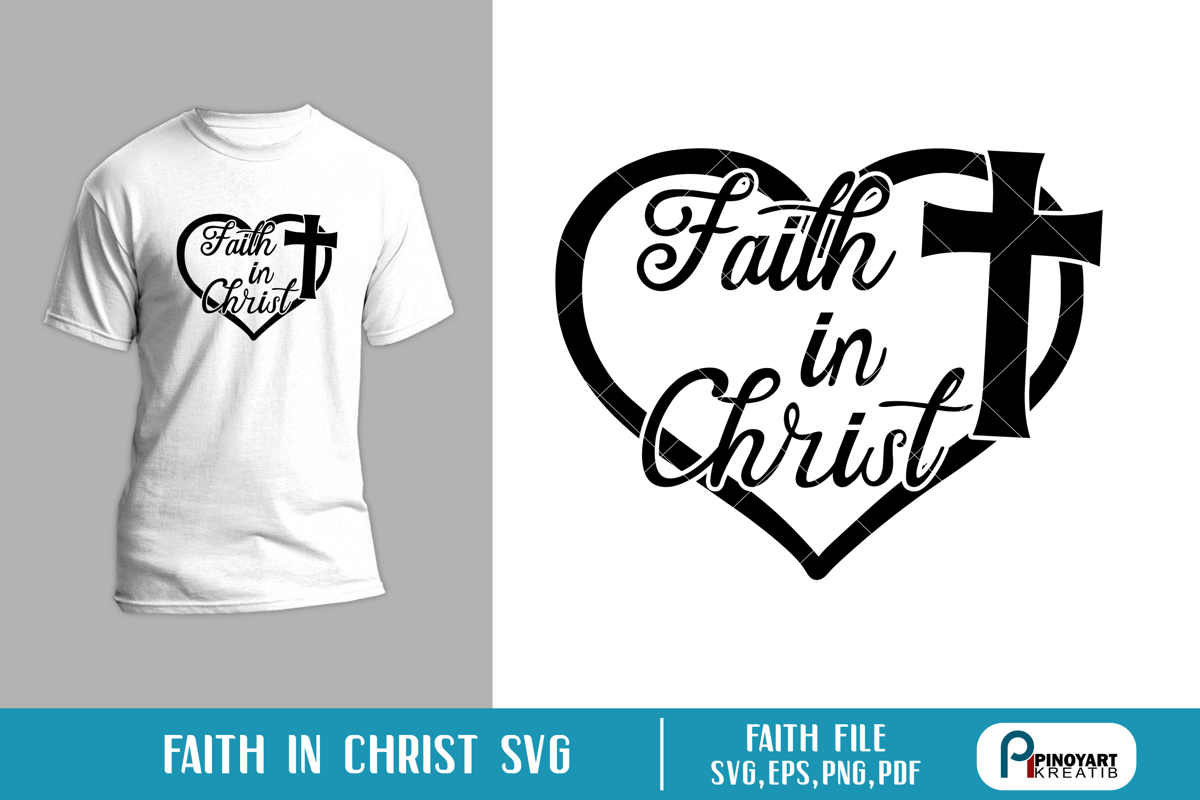 Download Faith in Christ svg, Jesus svg, Jesus Christ svg, svg file (137015) | SVGs | Design Bundles